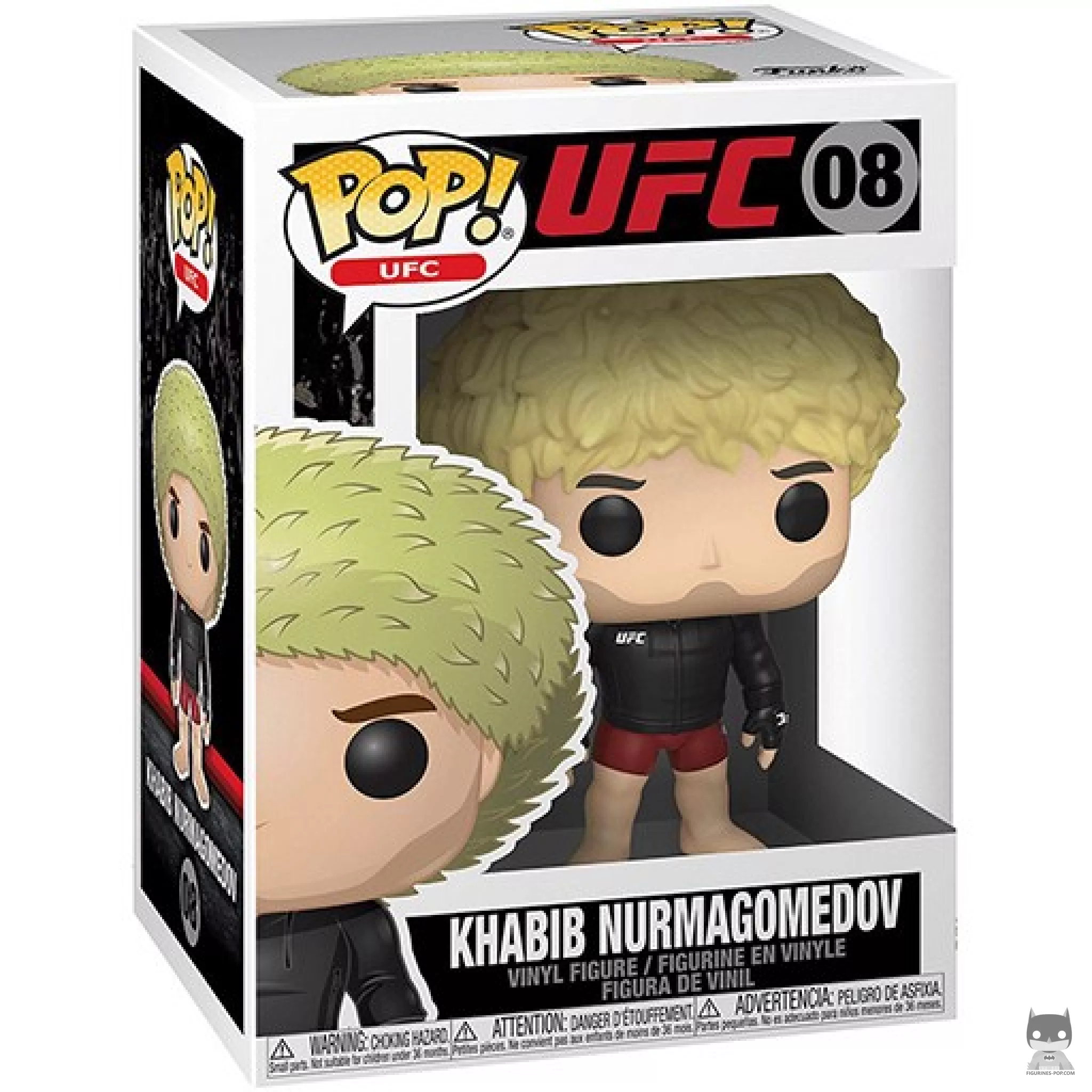 Khabib Nurmagomedov Funko Pop! figure in its box