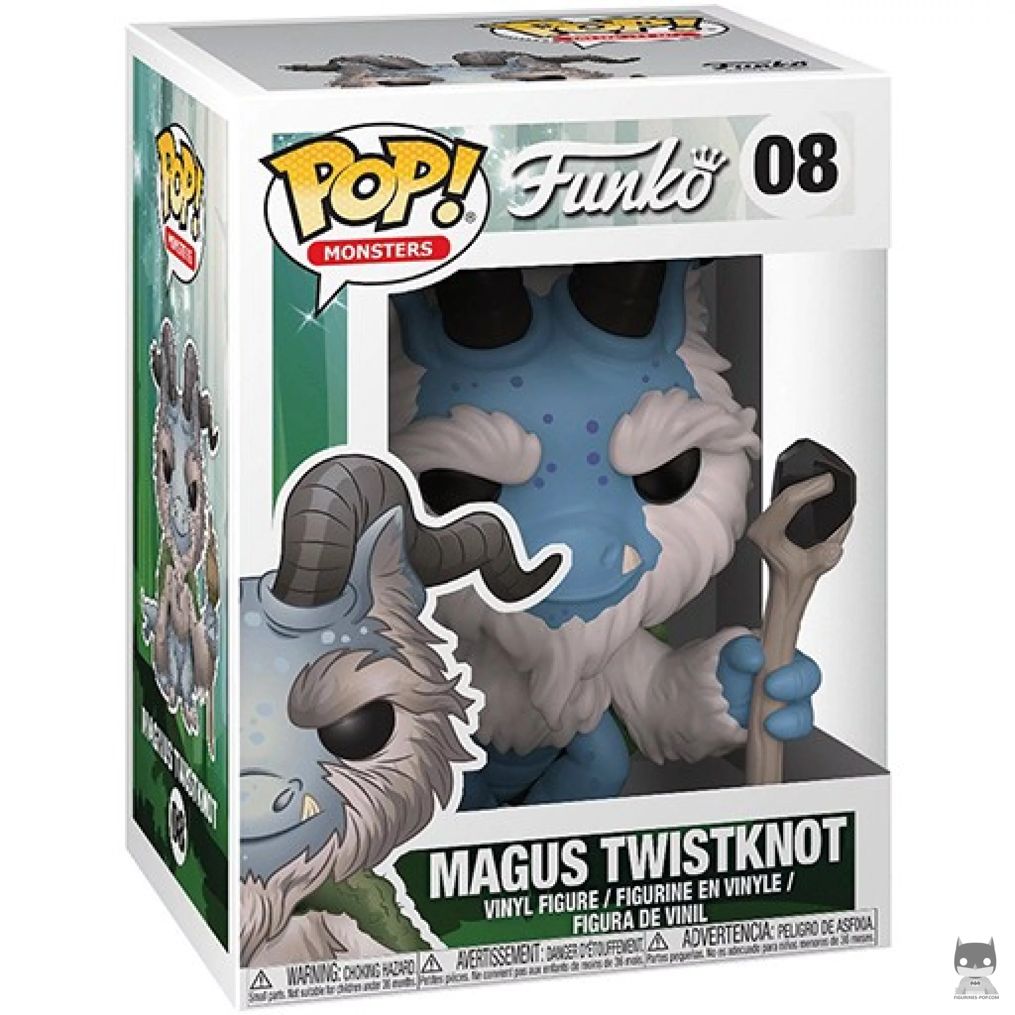 Magnus Twistknot Funko Pop! figure in its box