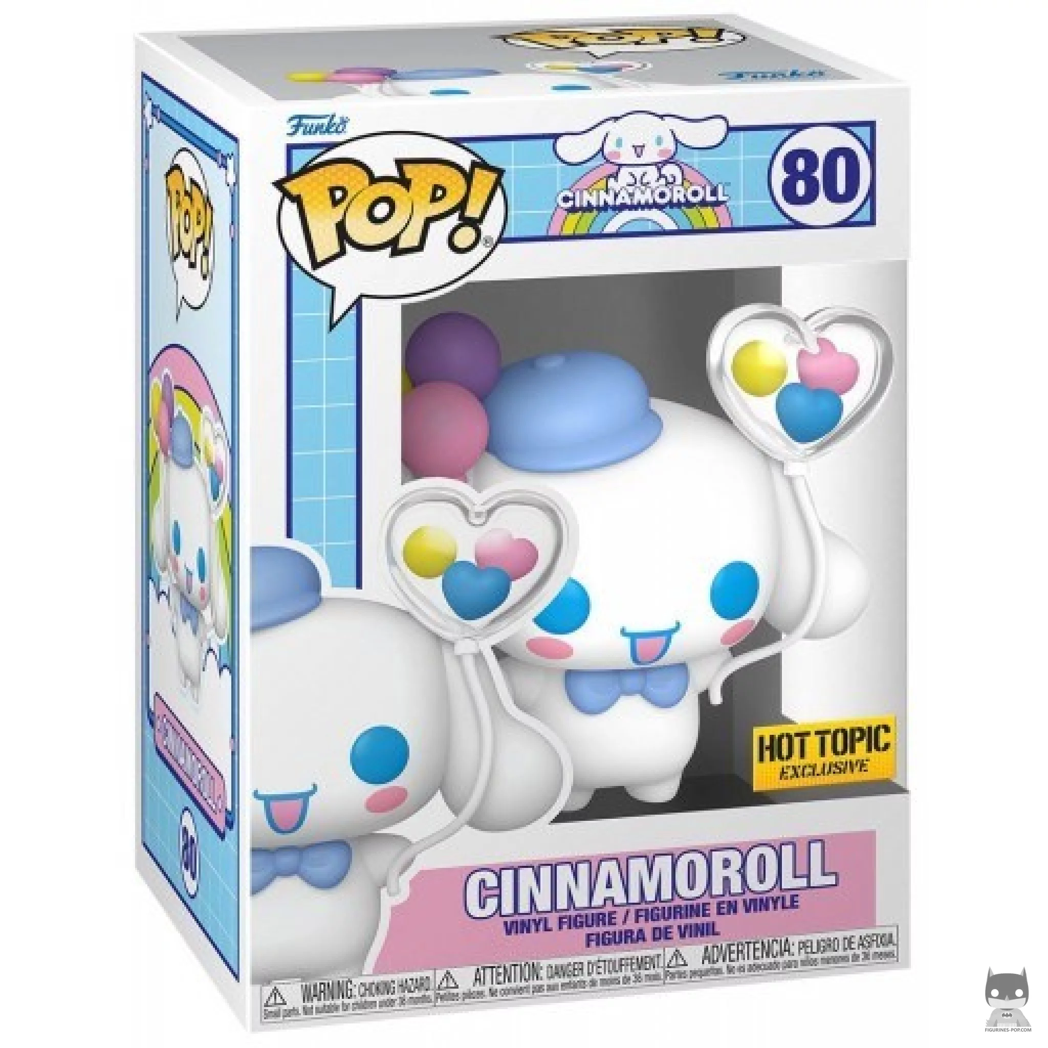 Cinnamoroll with Balloons Funko Pop! figure in its box
