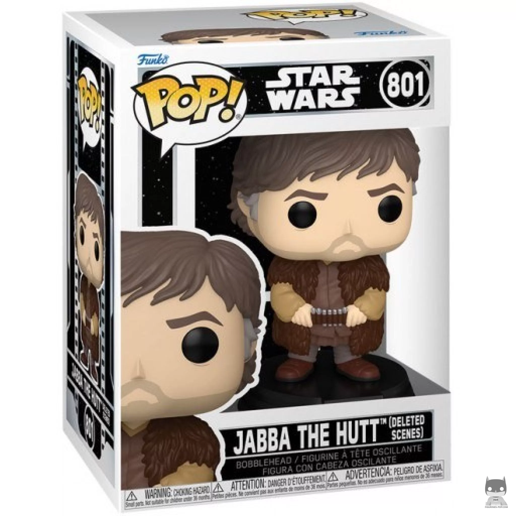 Jabba The Hutt (Deleted Scene) Funko Pop! figure in its box