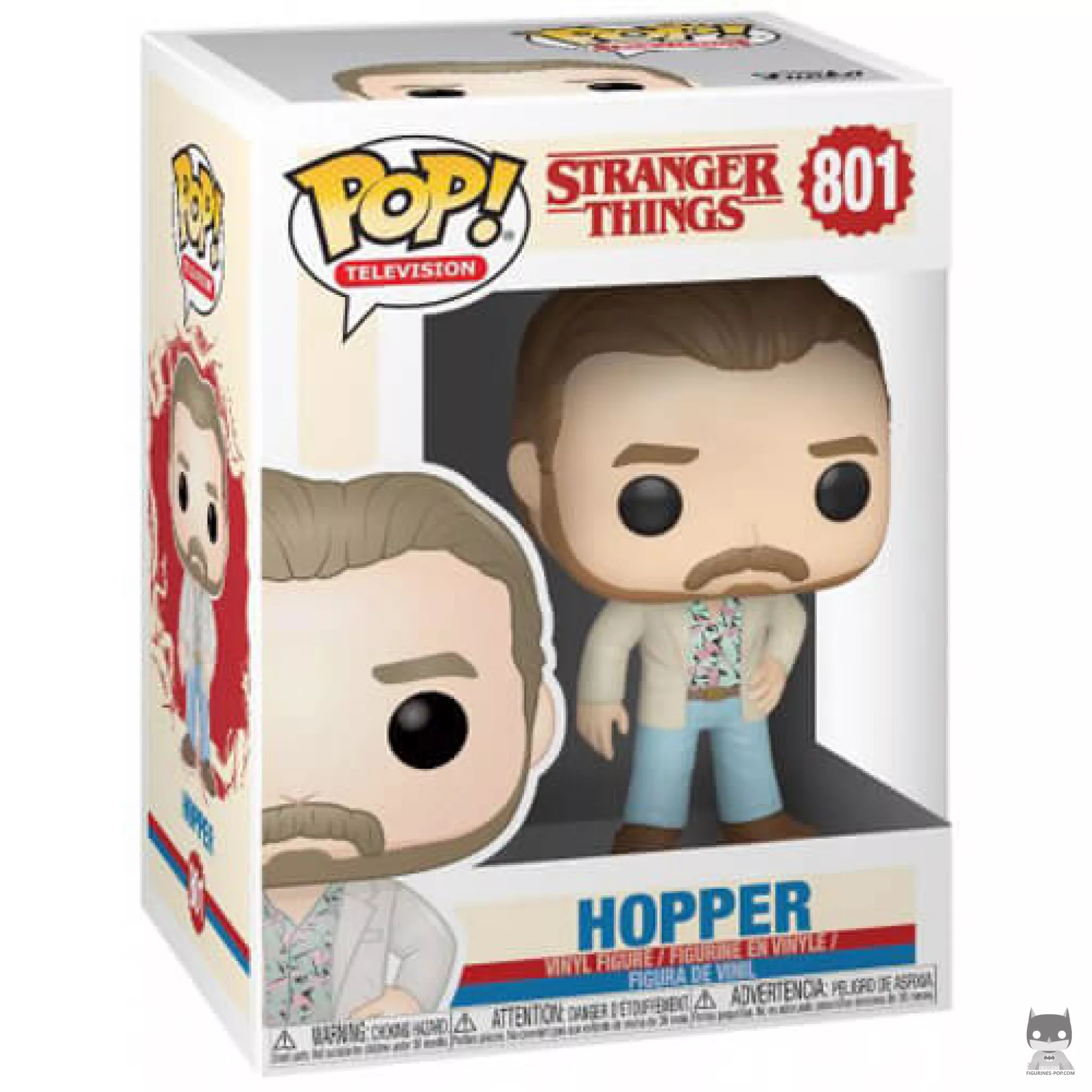 Hopper at date night Funko Pop! figure in its box