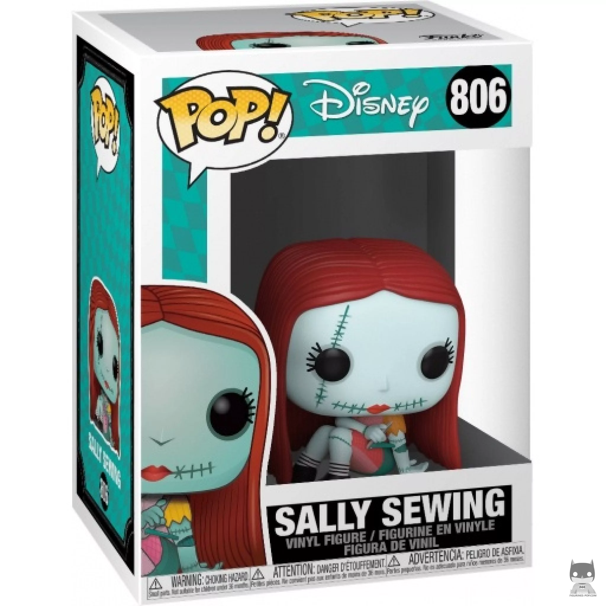 Sally Sewing Funko Pop! figure in its box