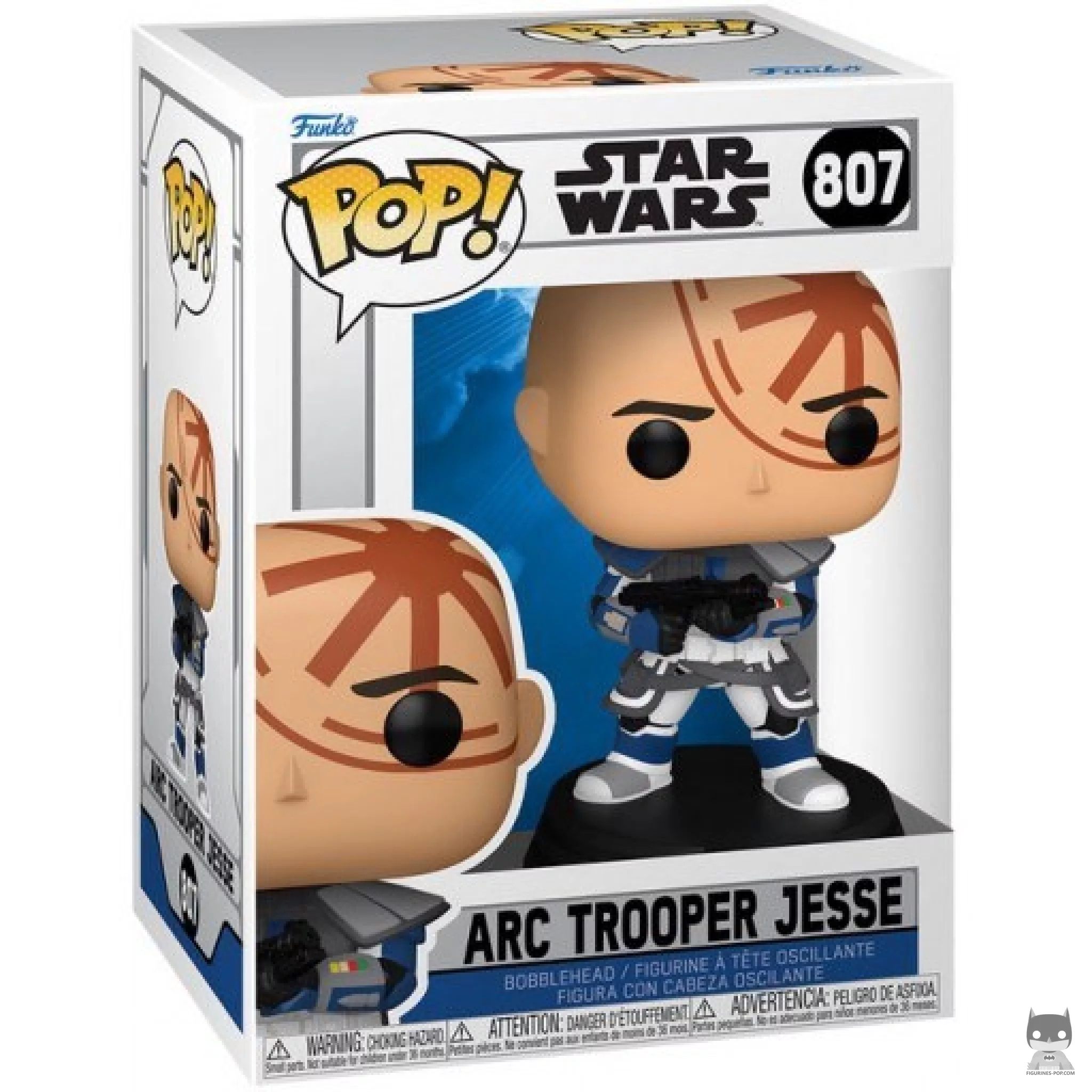 Arc Trooper Jesse Funko Pop! figure in its box