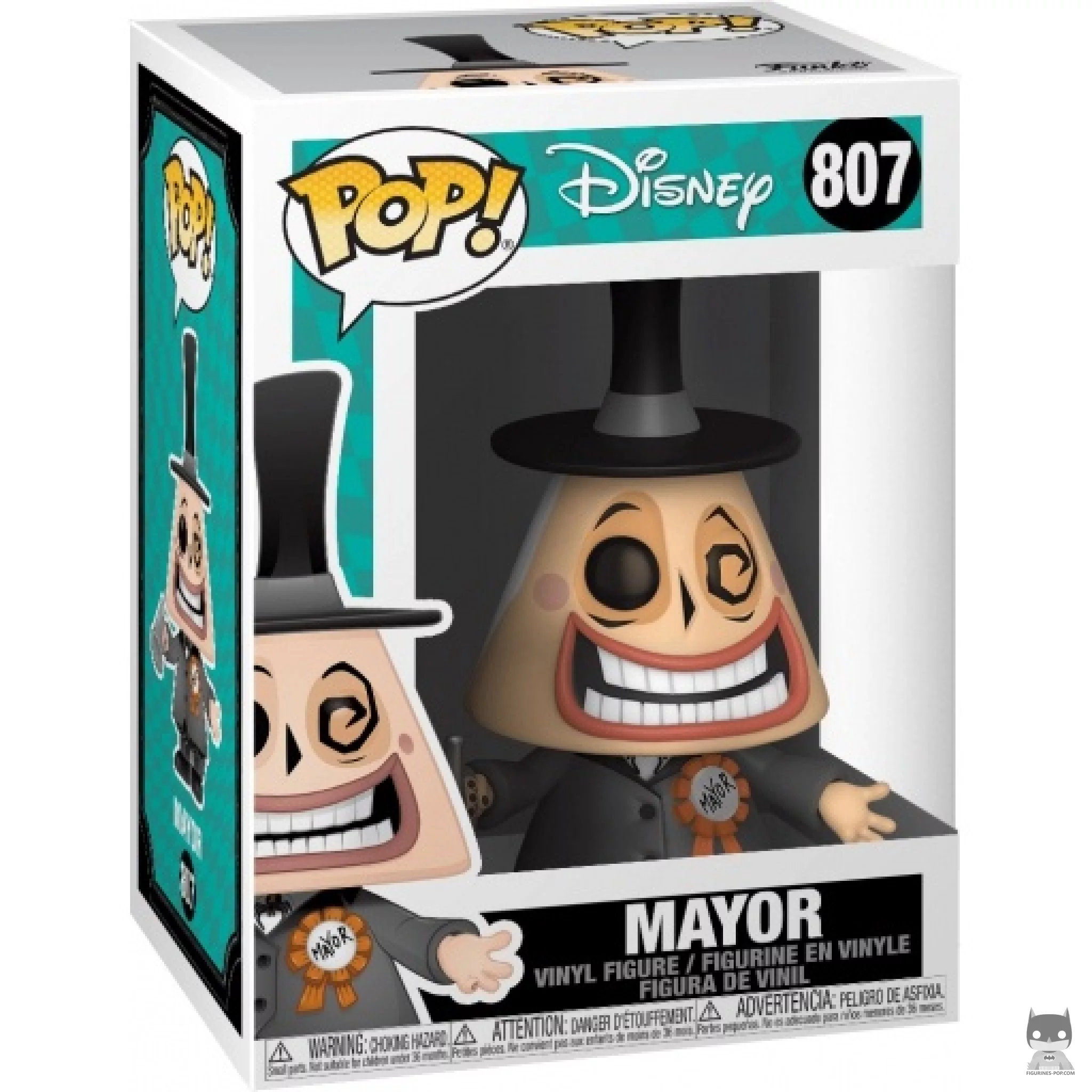 Mayor Funko Pop! figure in its box