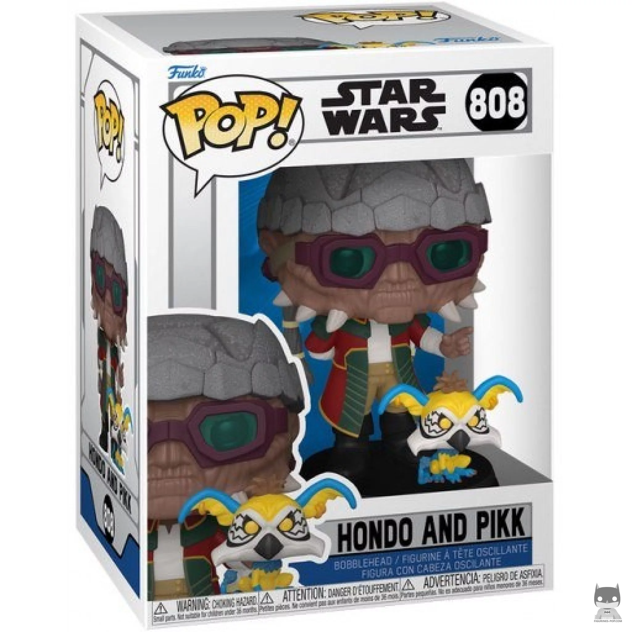 Hondo and Pikk Funko Pop! figure in its box