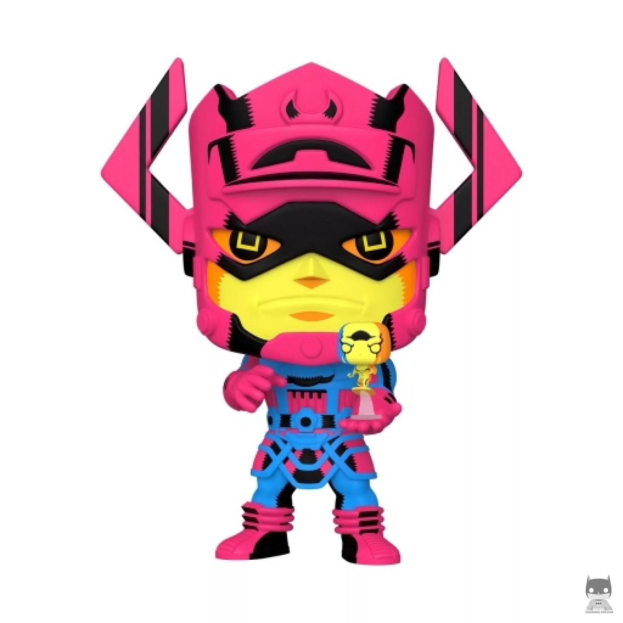 Galactus with Silver Surfer (Blacklight) (Supersized) Funko Pop! figure (Fantastic Four)