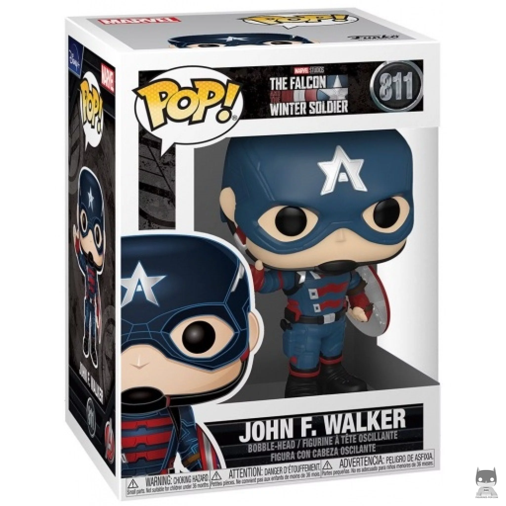 John F. Walker Funko Pop! figure in its box