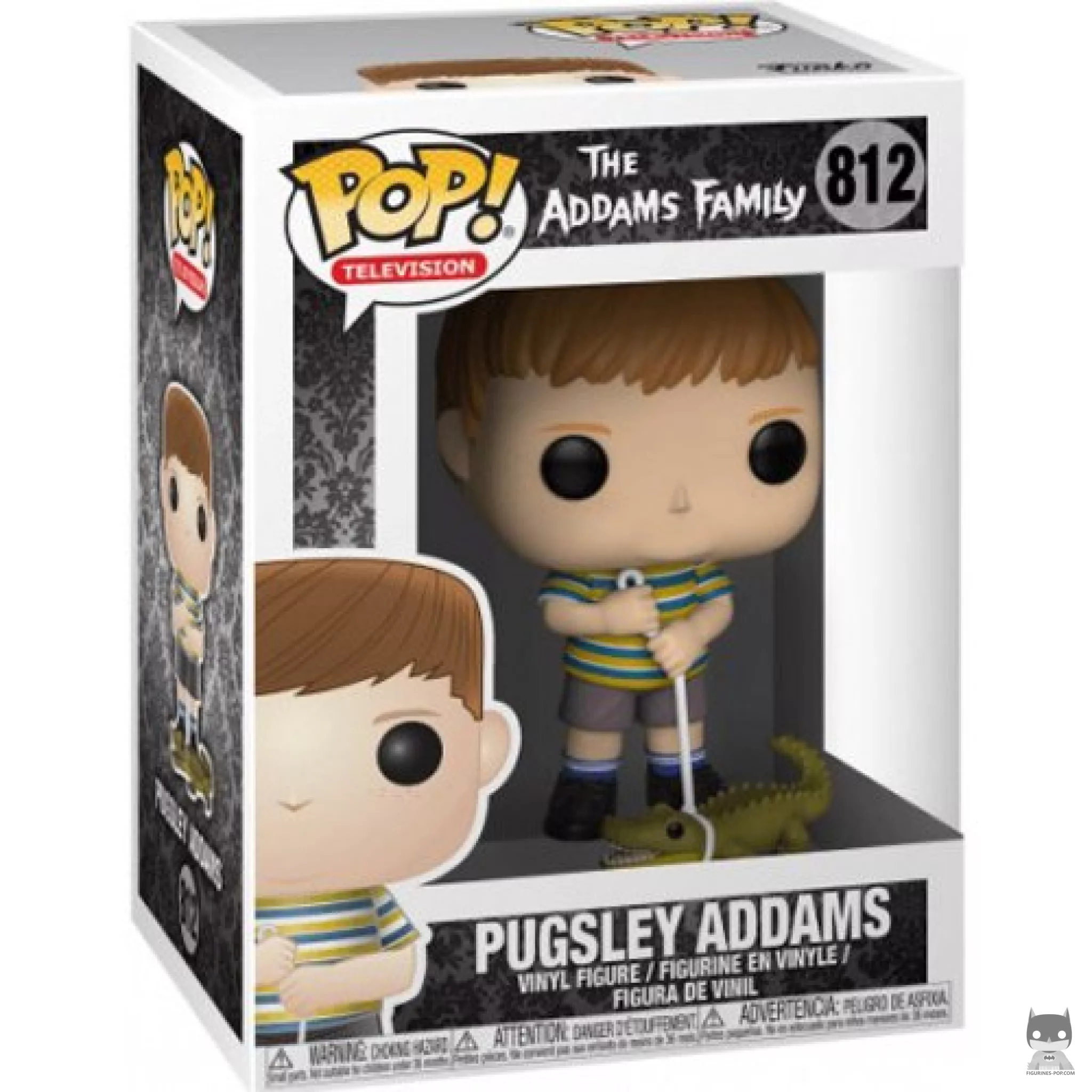 Pugsley Addams Funko Pop! figure in its box