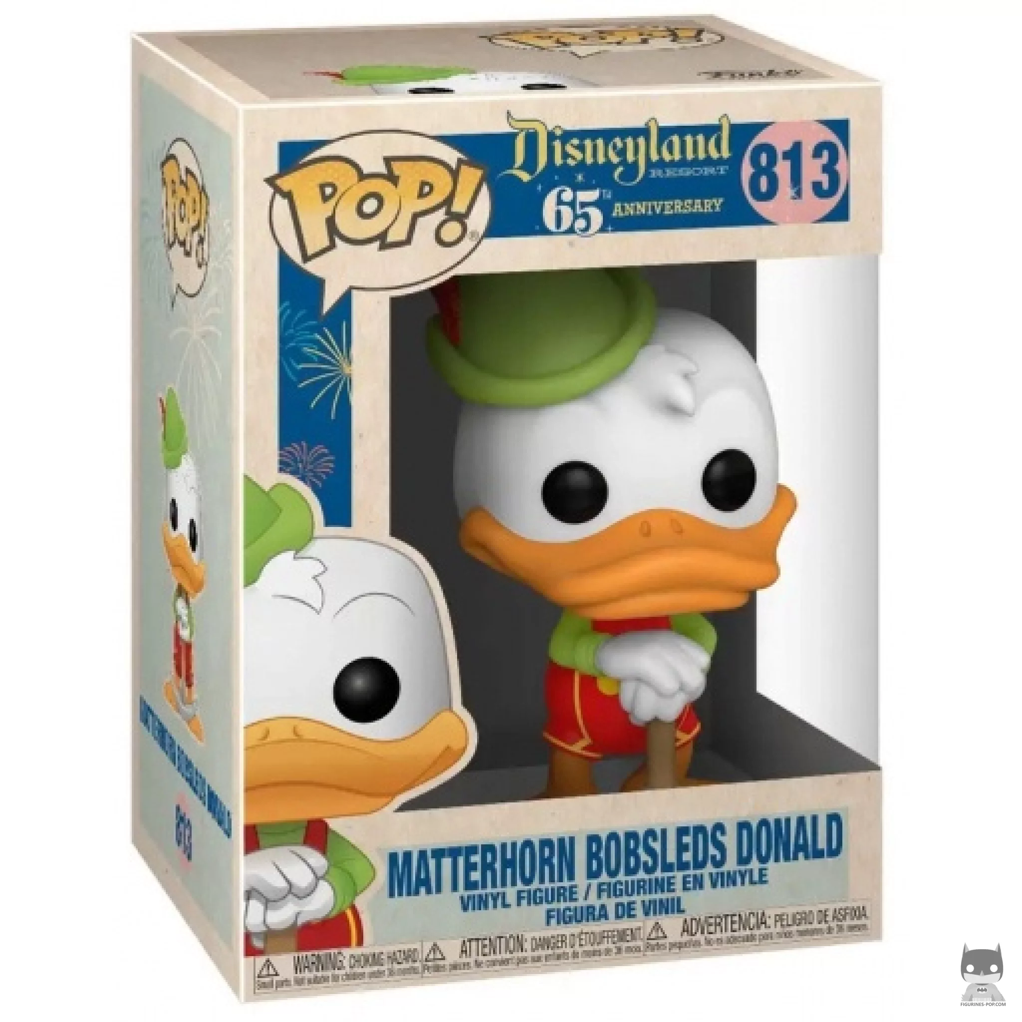 Donald in Lederhosen Funko Pop! figure in its box