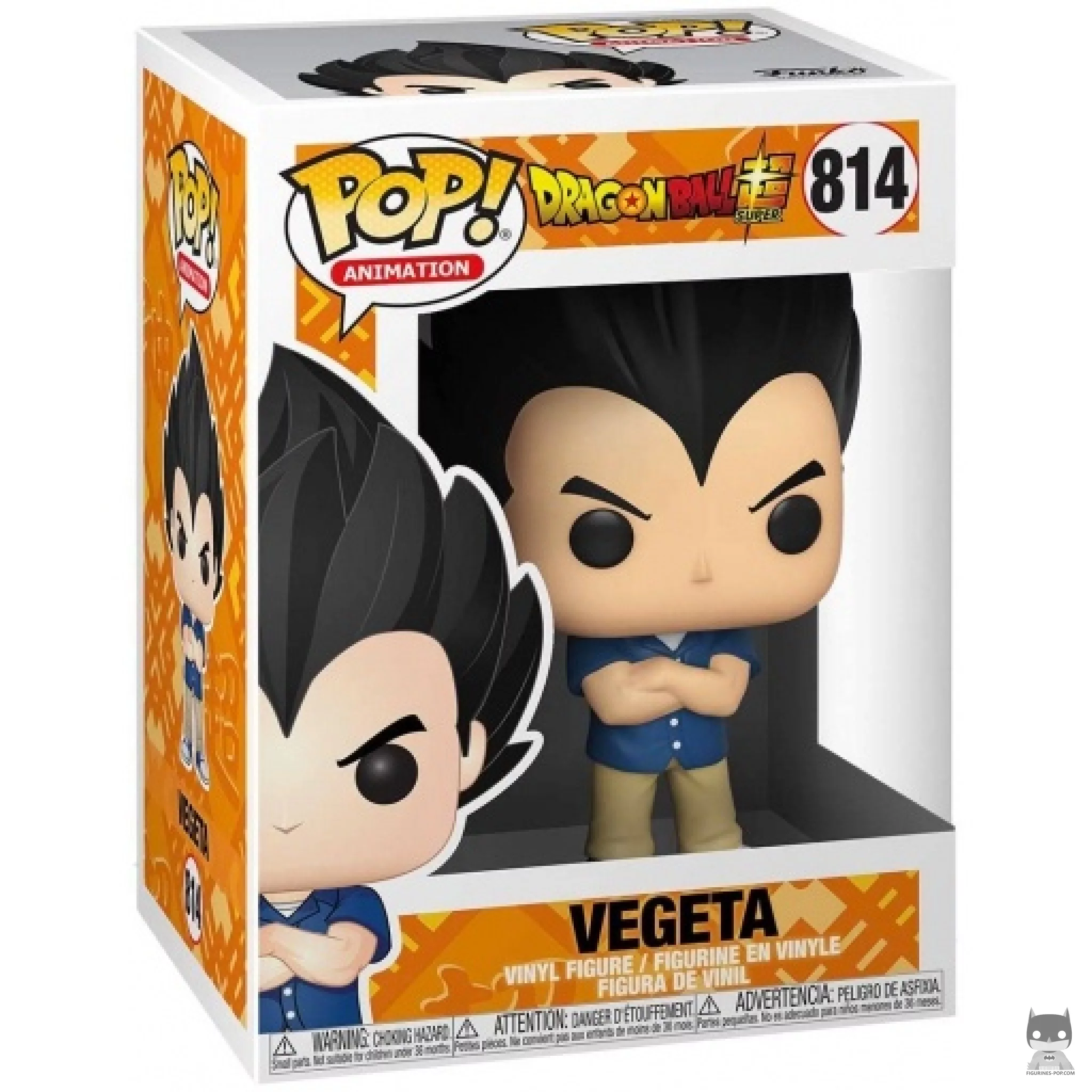 Vegeta Funko Pop! figure in its box