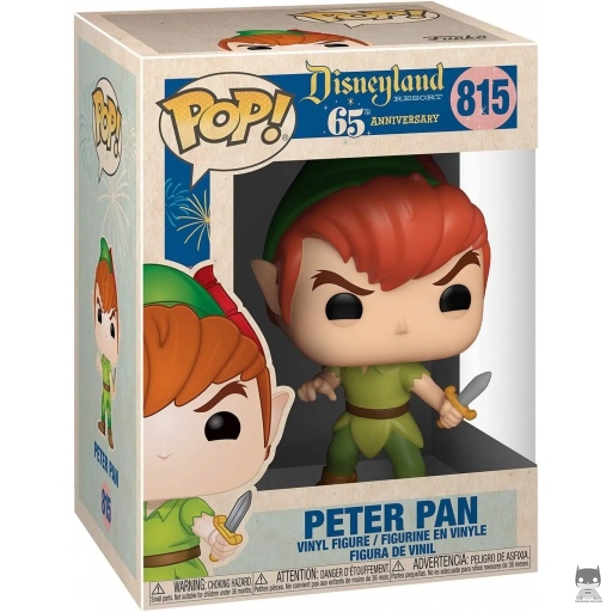 Peter Pan Funko Pop! figure in its box