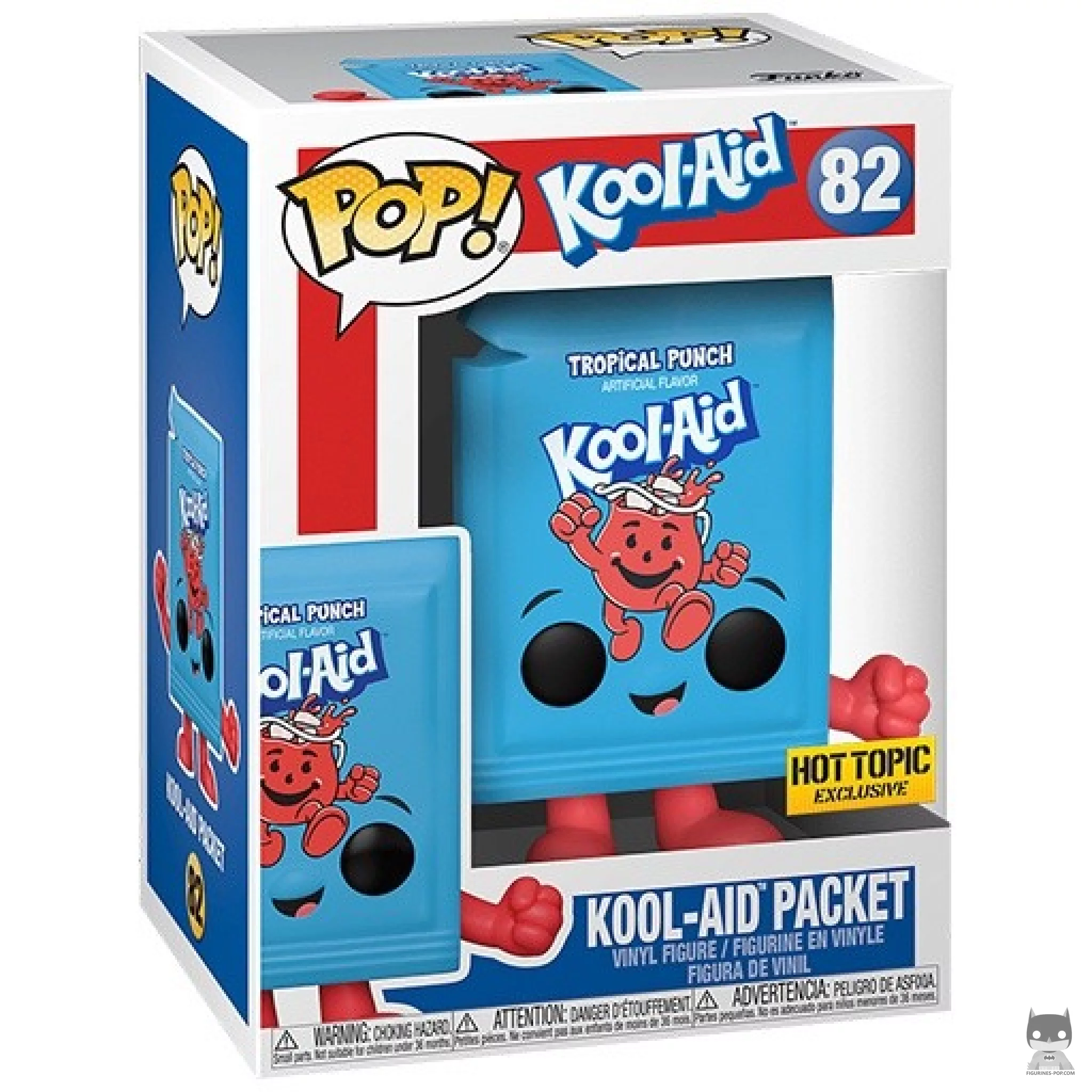 Kool-Aid Packet (Blue) Funko Pop! figure in its box