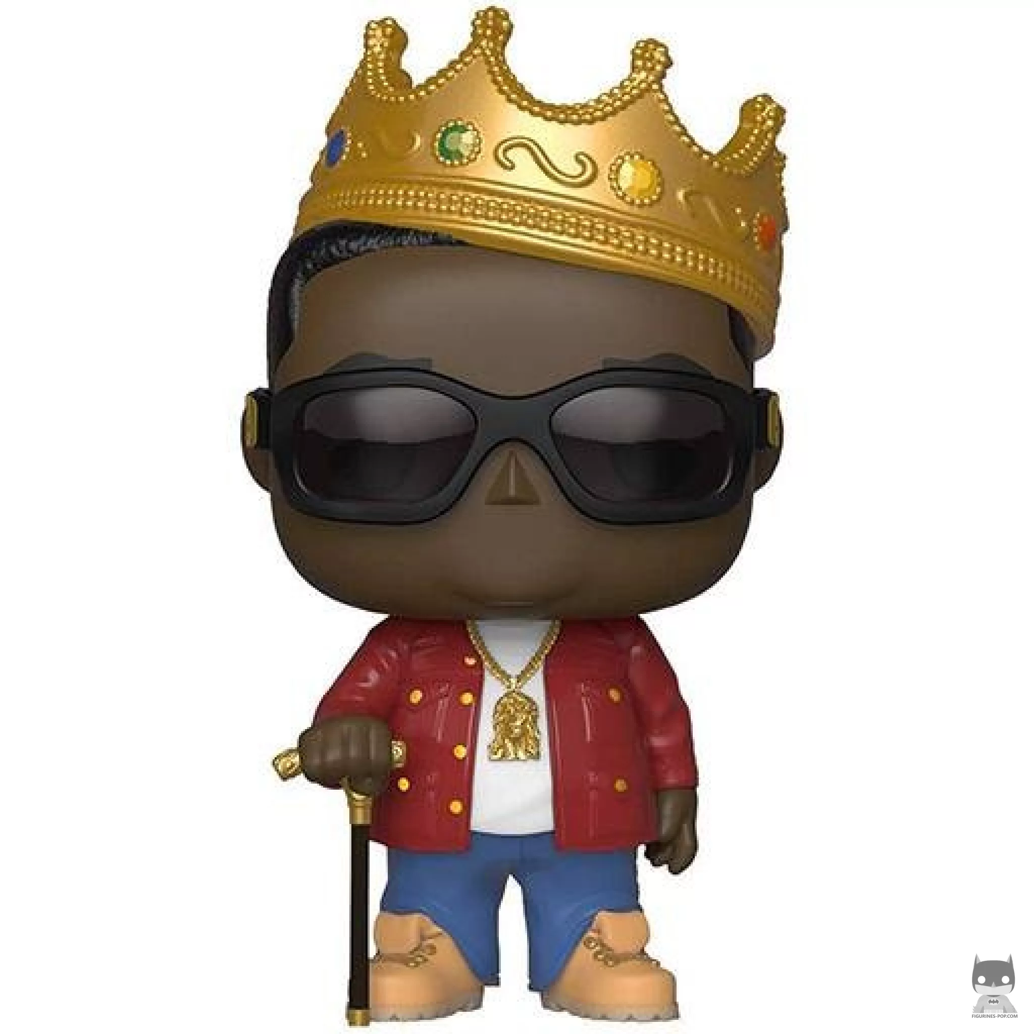 Notorious B.I.G. with Crown (Red Jacket) Funko Pop! figure (Notorious B.I.G)