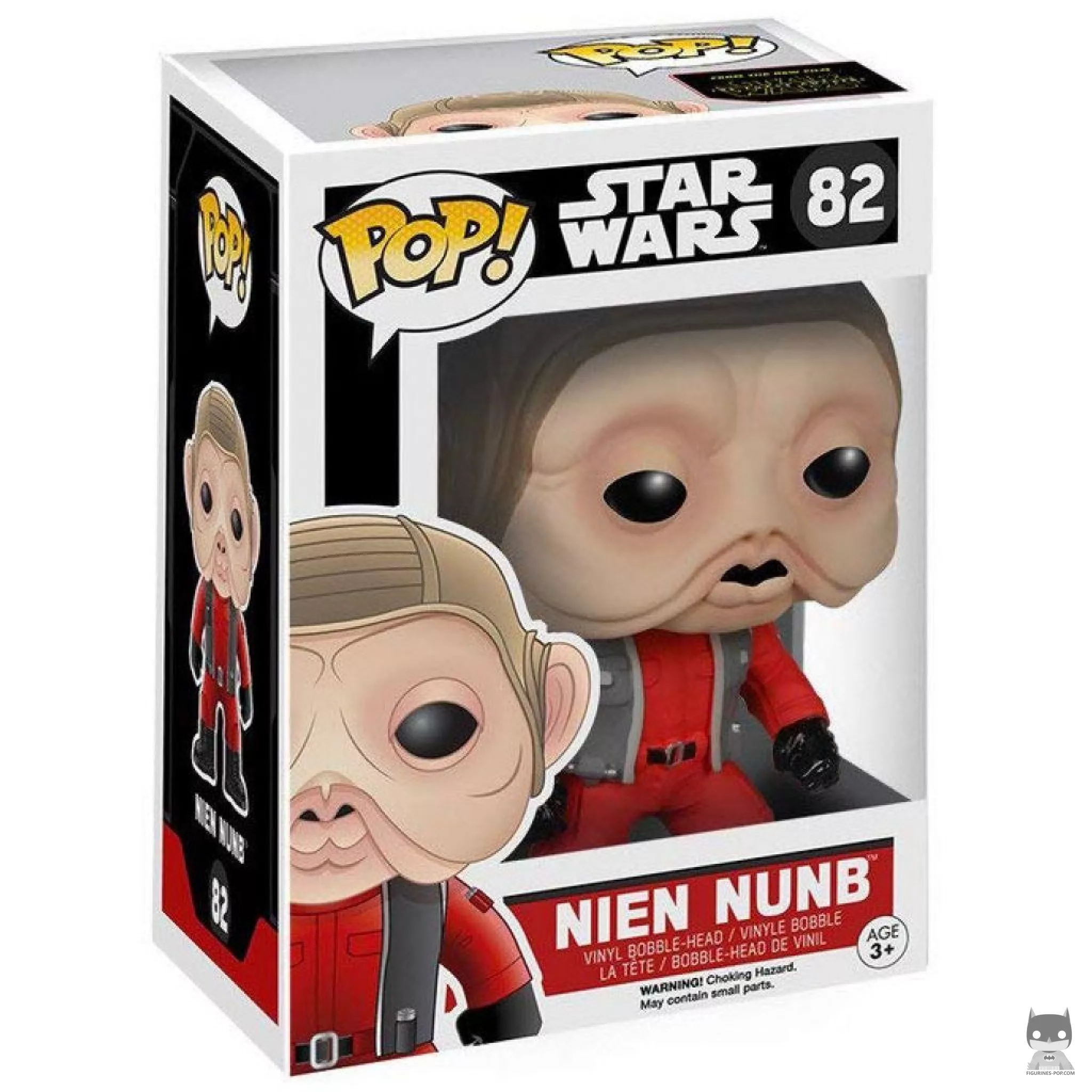 Nien Nunb Funko Pop! figure in its box