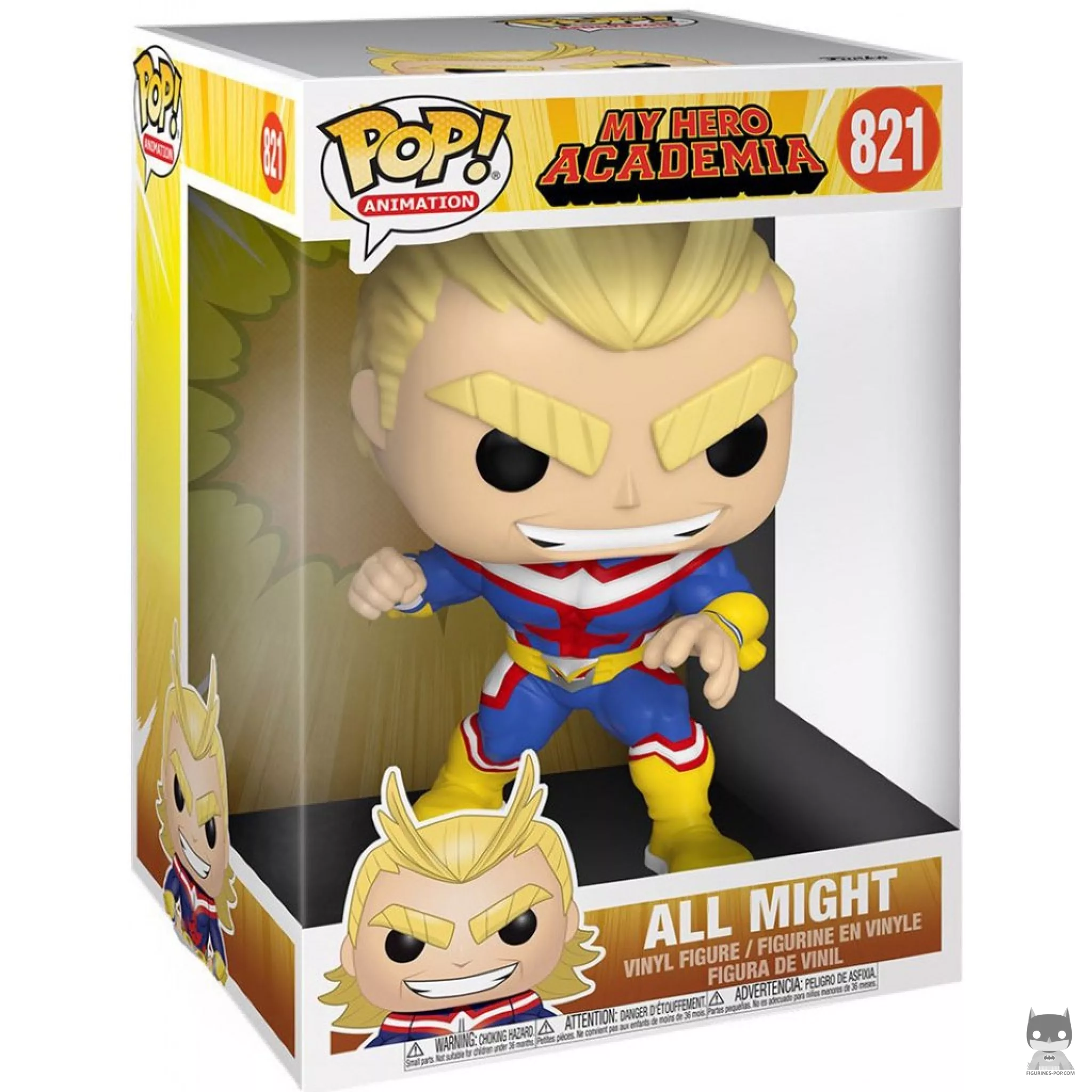 All Might (Supersized) Funko Pop! figure in its box