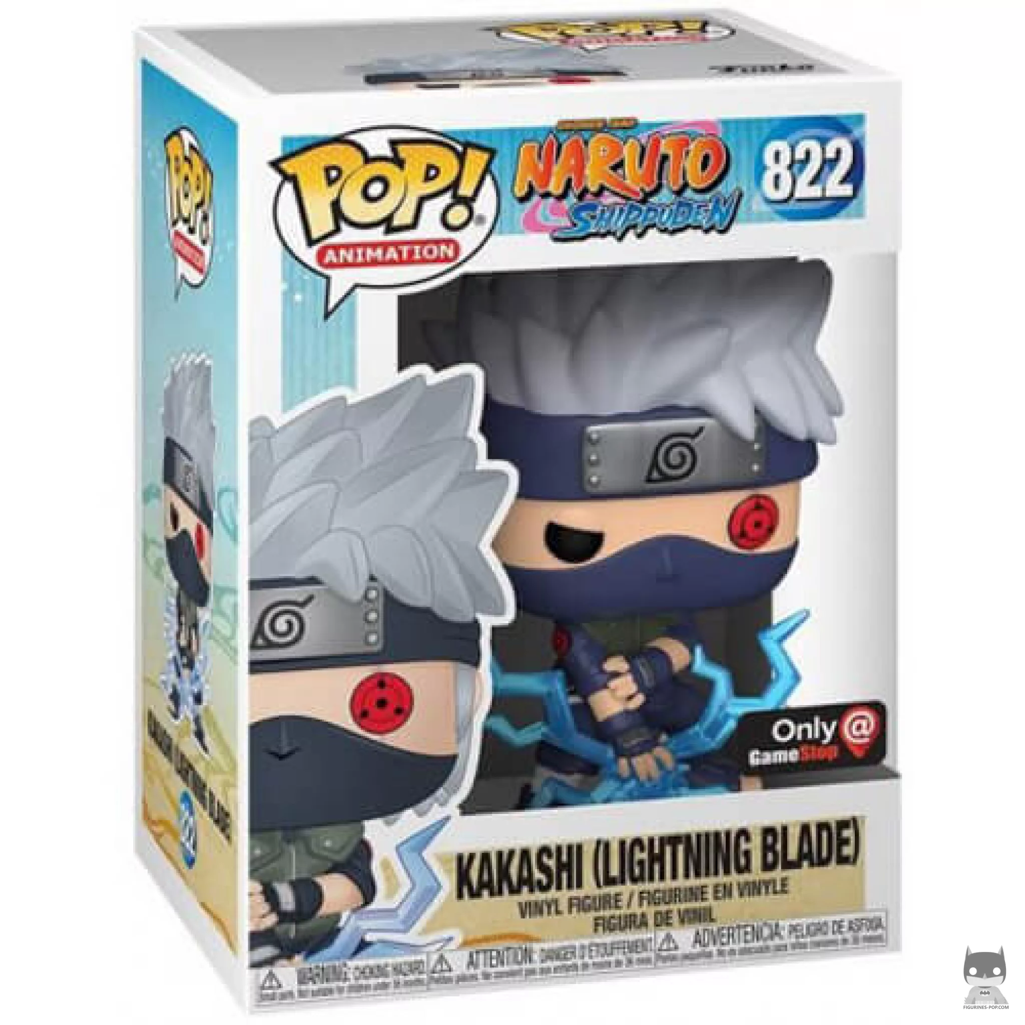 Kakashi Lightning Blade Funko Pop! figure in its box