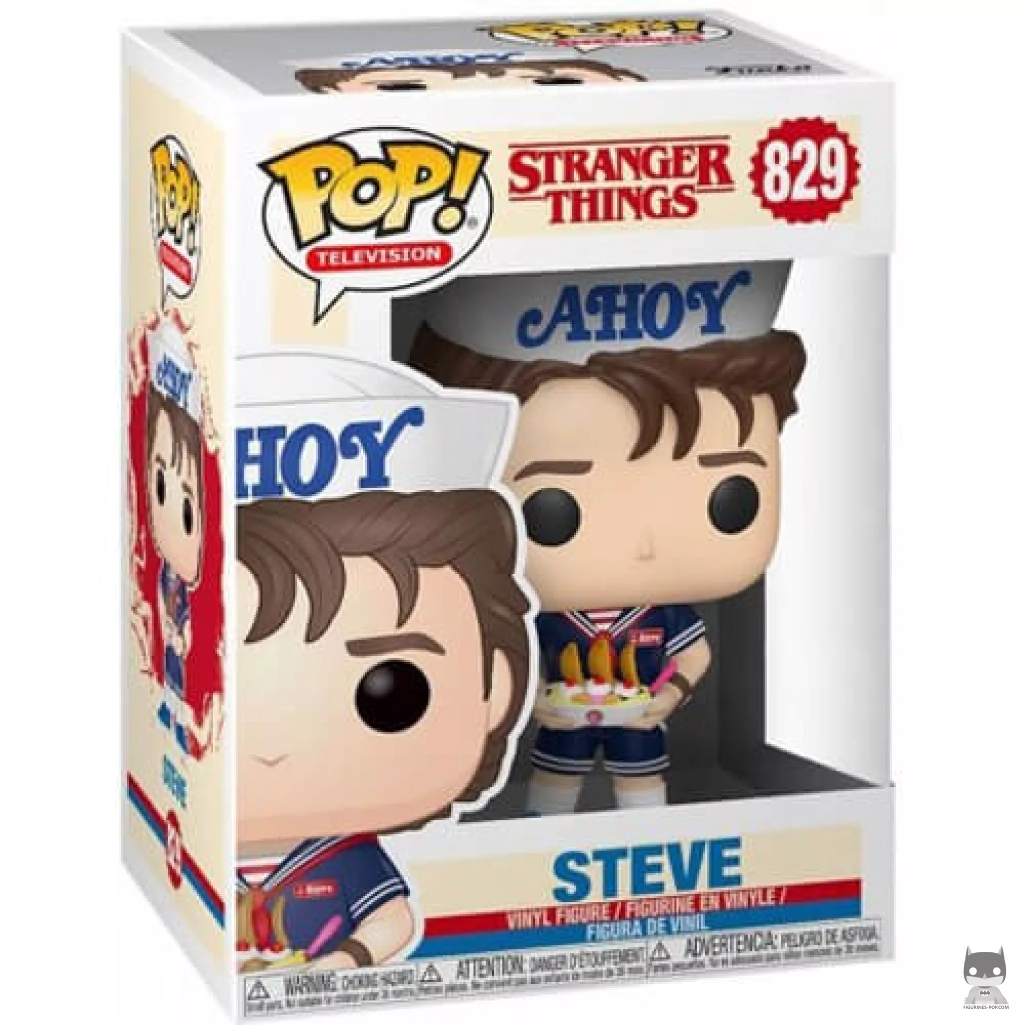 Steve Ahoy Funko Pop! figure in its box
