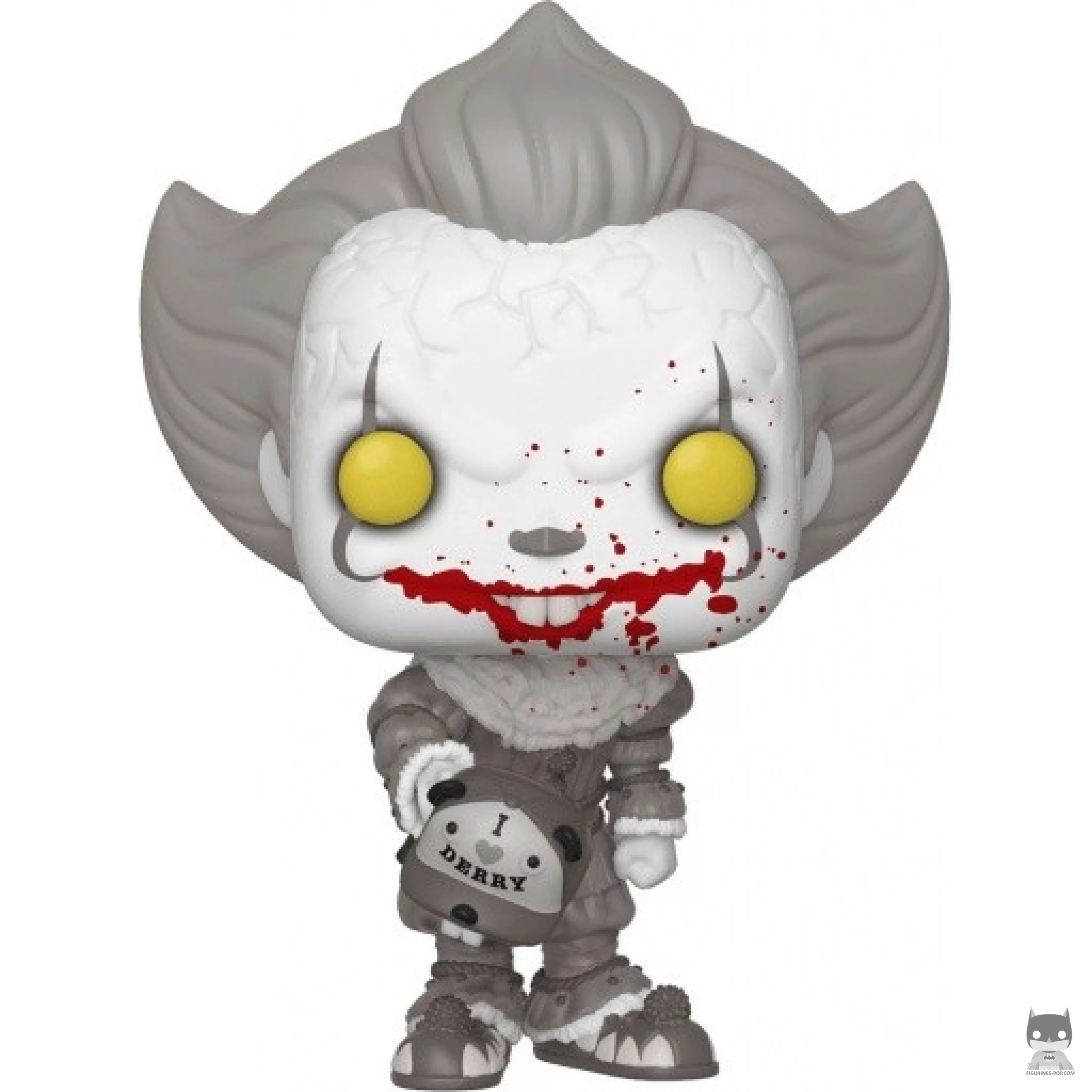 Pennywise with beaver hat (Black & White) Funko Pop! figure (IT: Chapter Two)