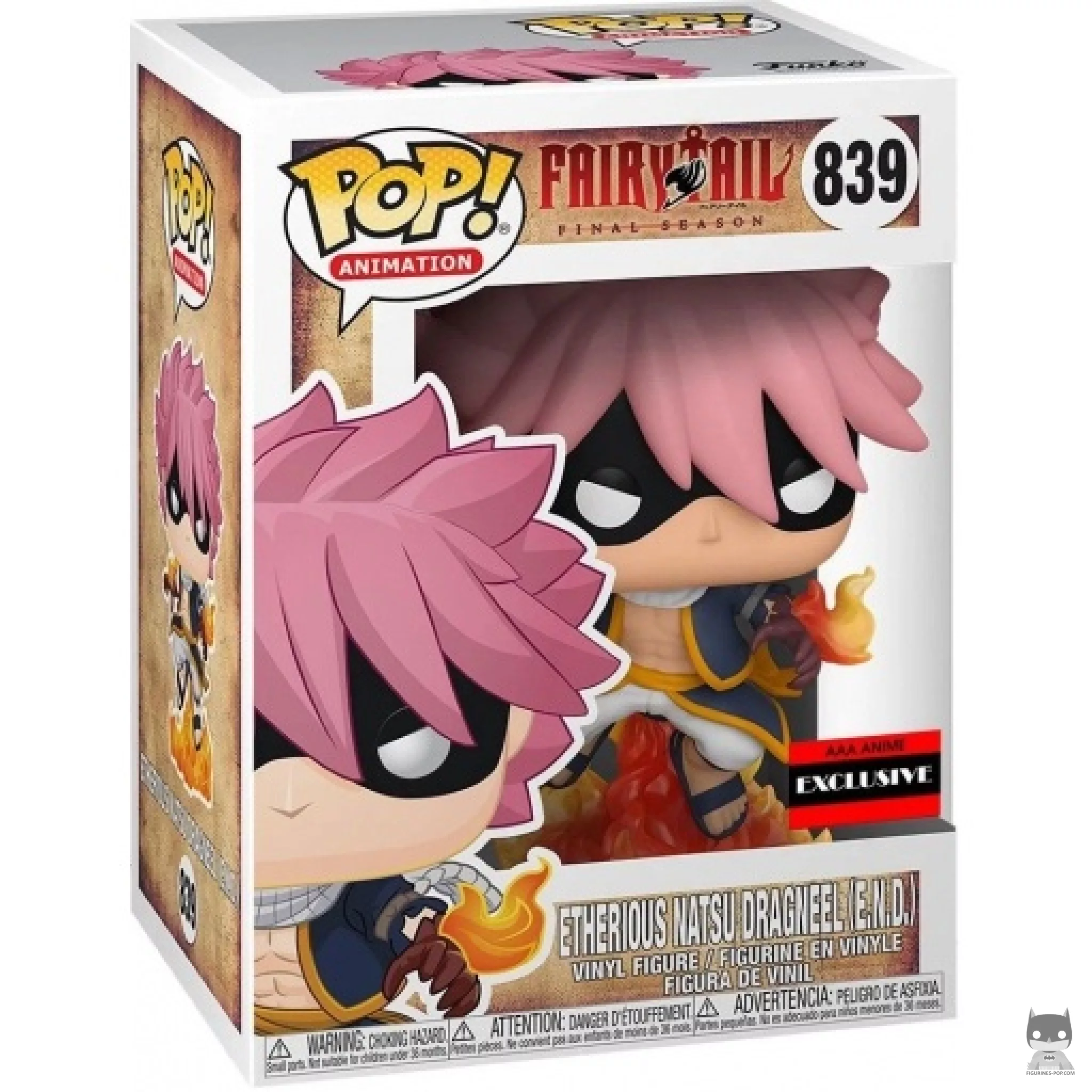 Etherious Natsu Dragneel (E.N.D.) Funko Pop! figure in its box