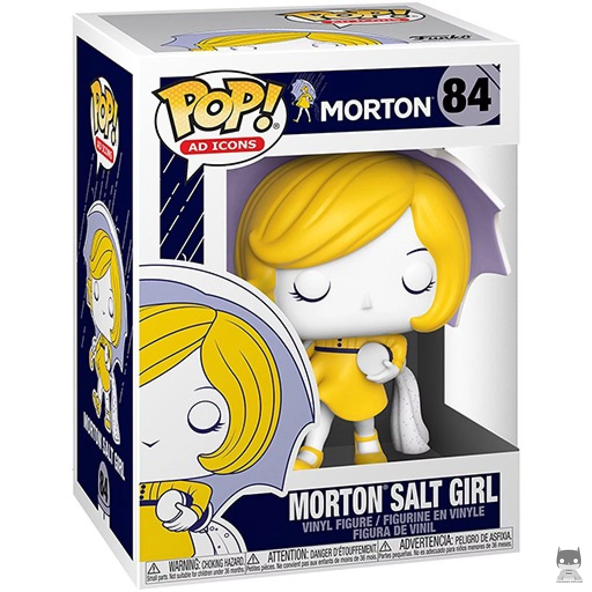 Morton Salt Girl Funko Pop! figure in its box