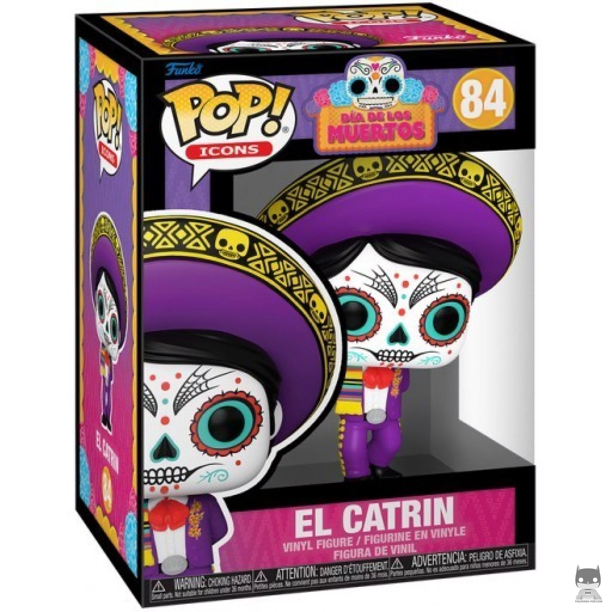 El Catrin Funko Pop! figure in its box