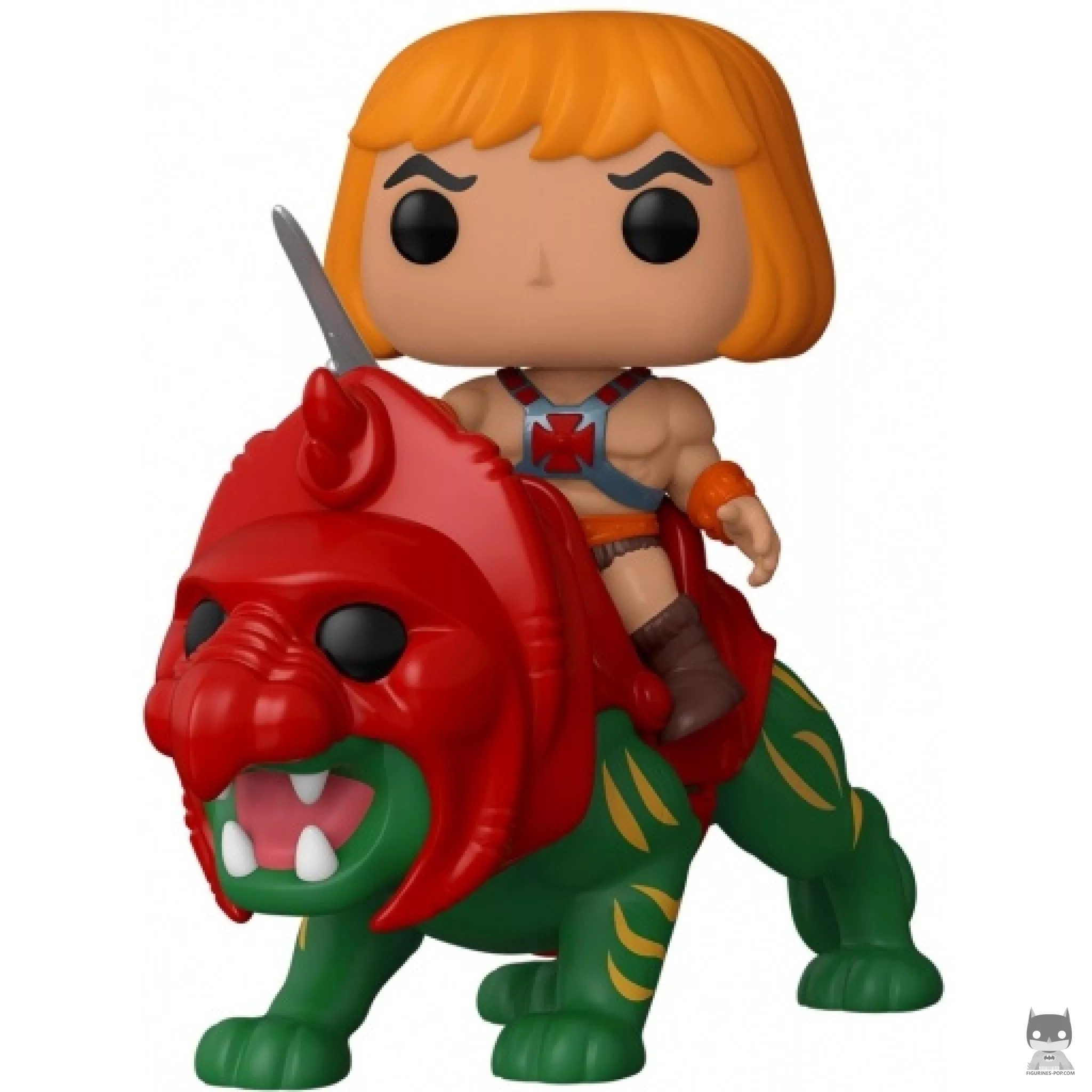He-Man on Battle Cat Funko Pop! figure (Masters of the Universe)