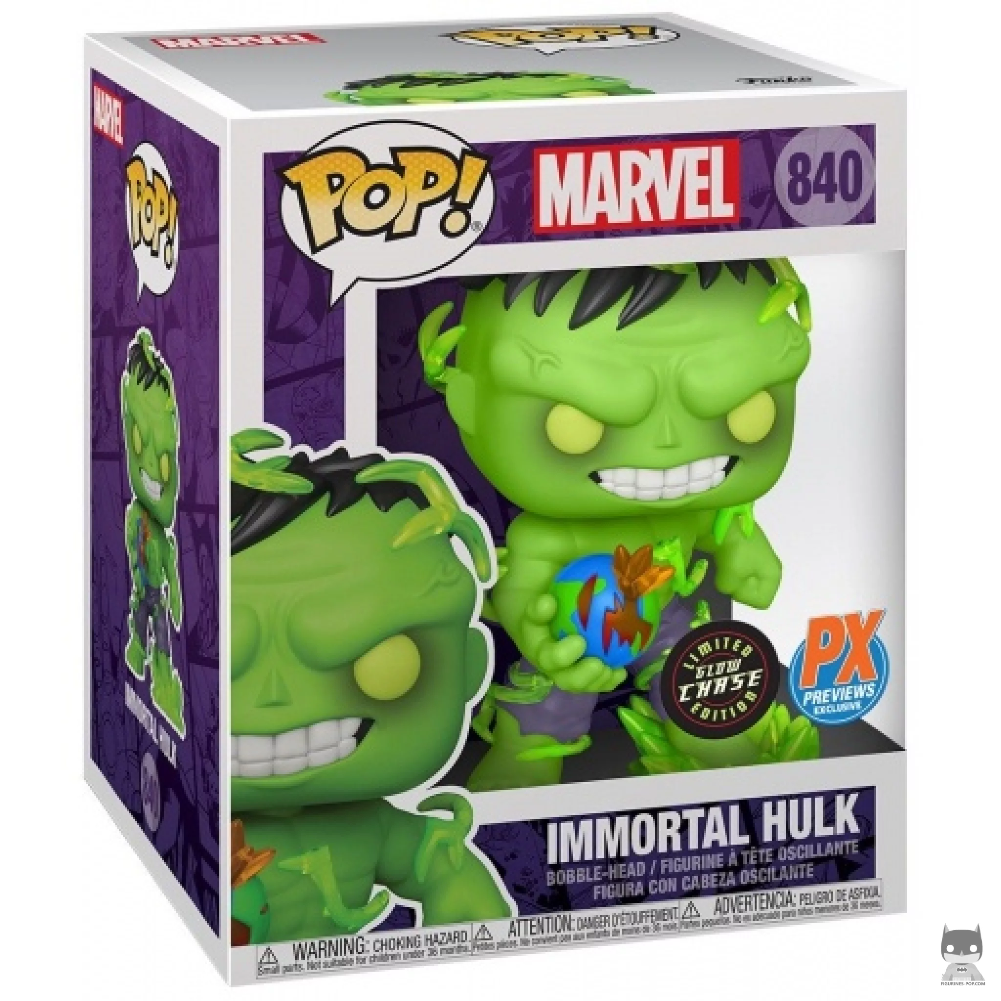 Immortal Hulk (Supersized) (Chase) Funko Pop! figure in its box