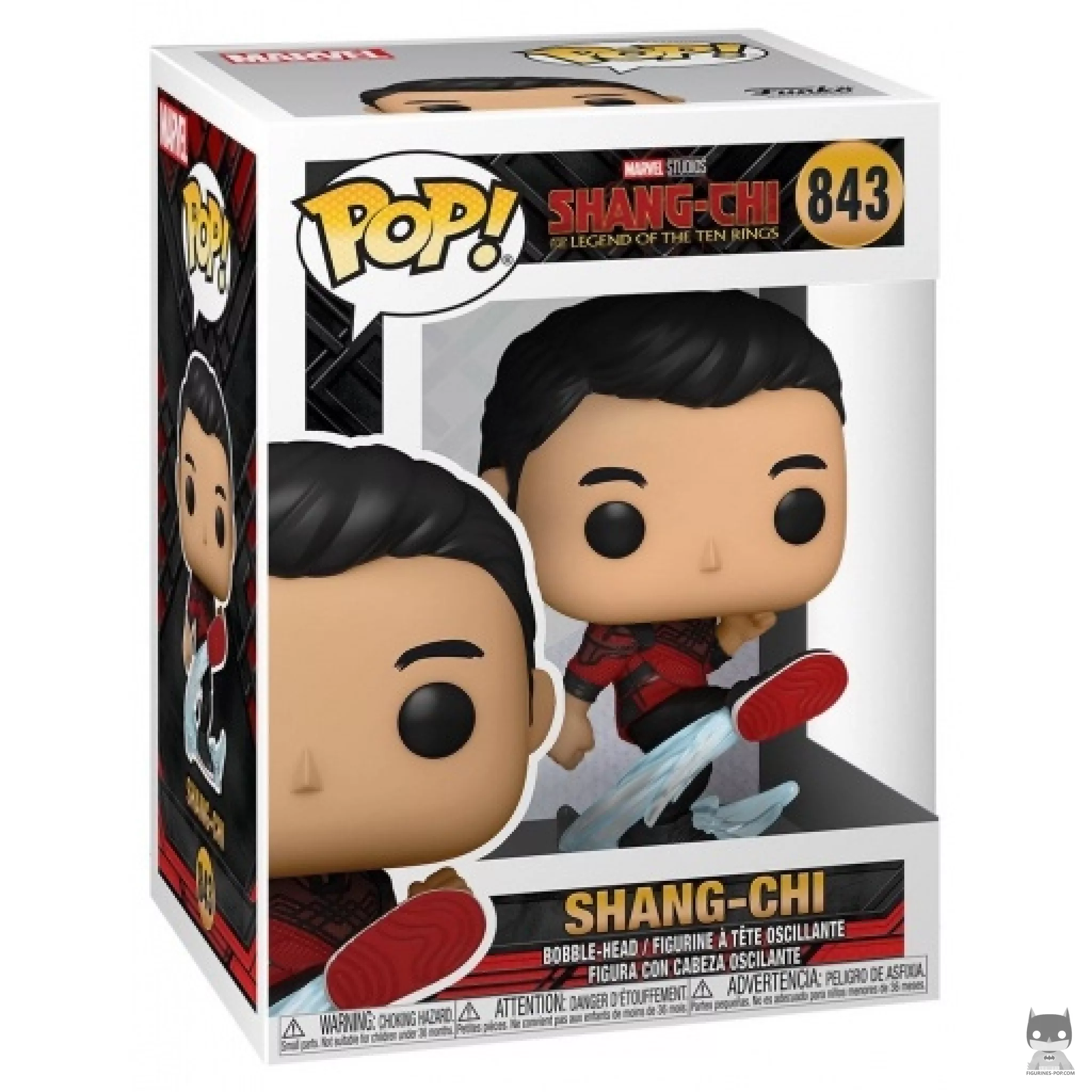 Shang-Chi Funko Pop! figure in its box