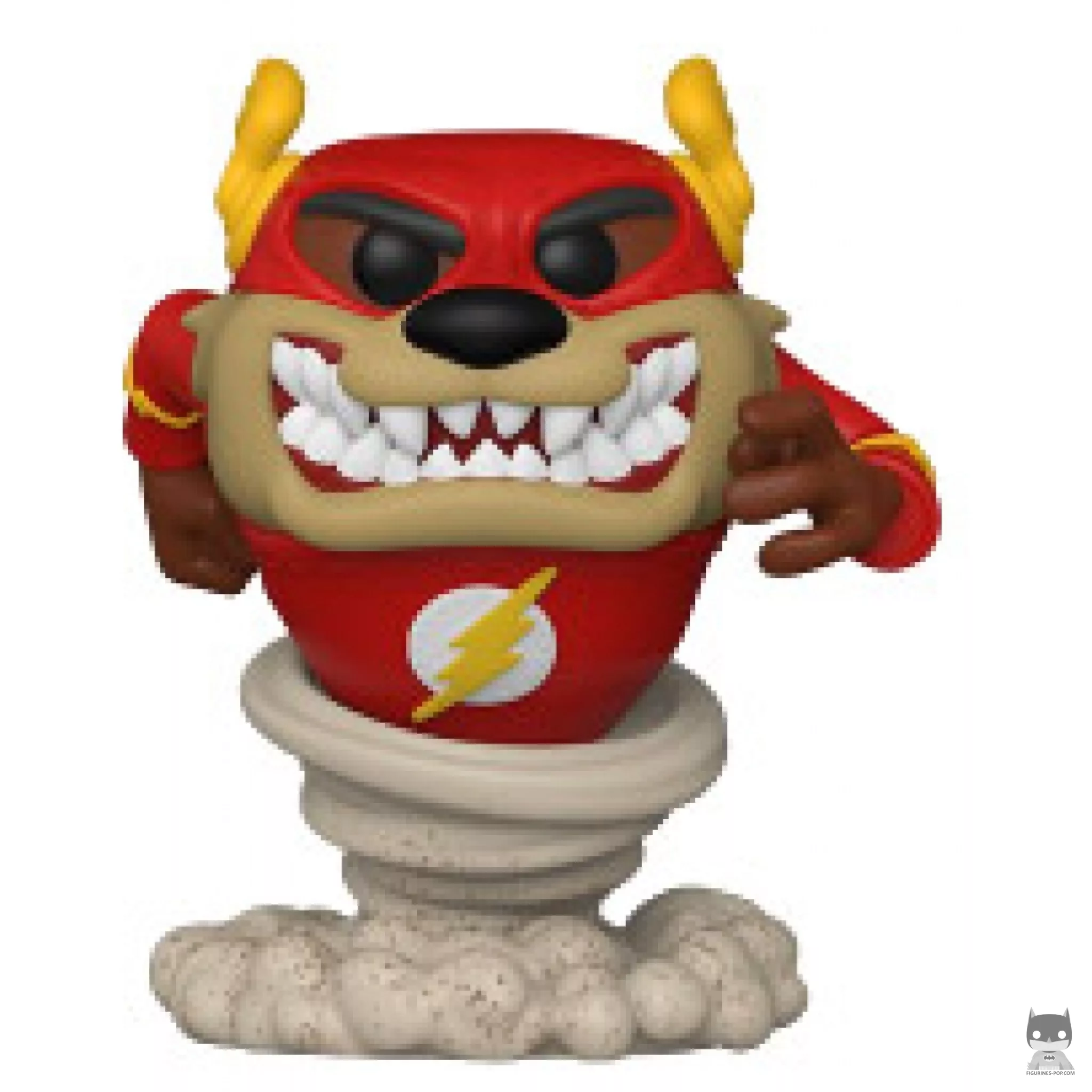 Taz as the Flash Funko Pop! figure (Looney Tunes)