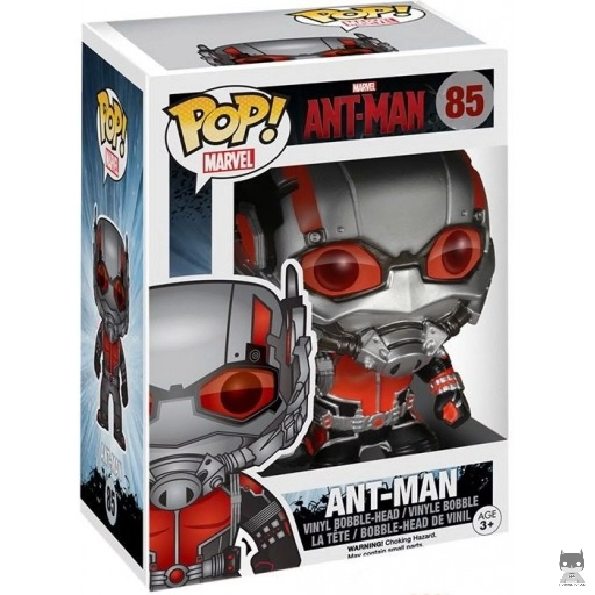 Ant-Man Funko Pop! figure in its box