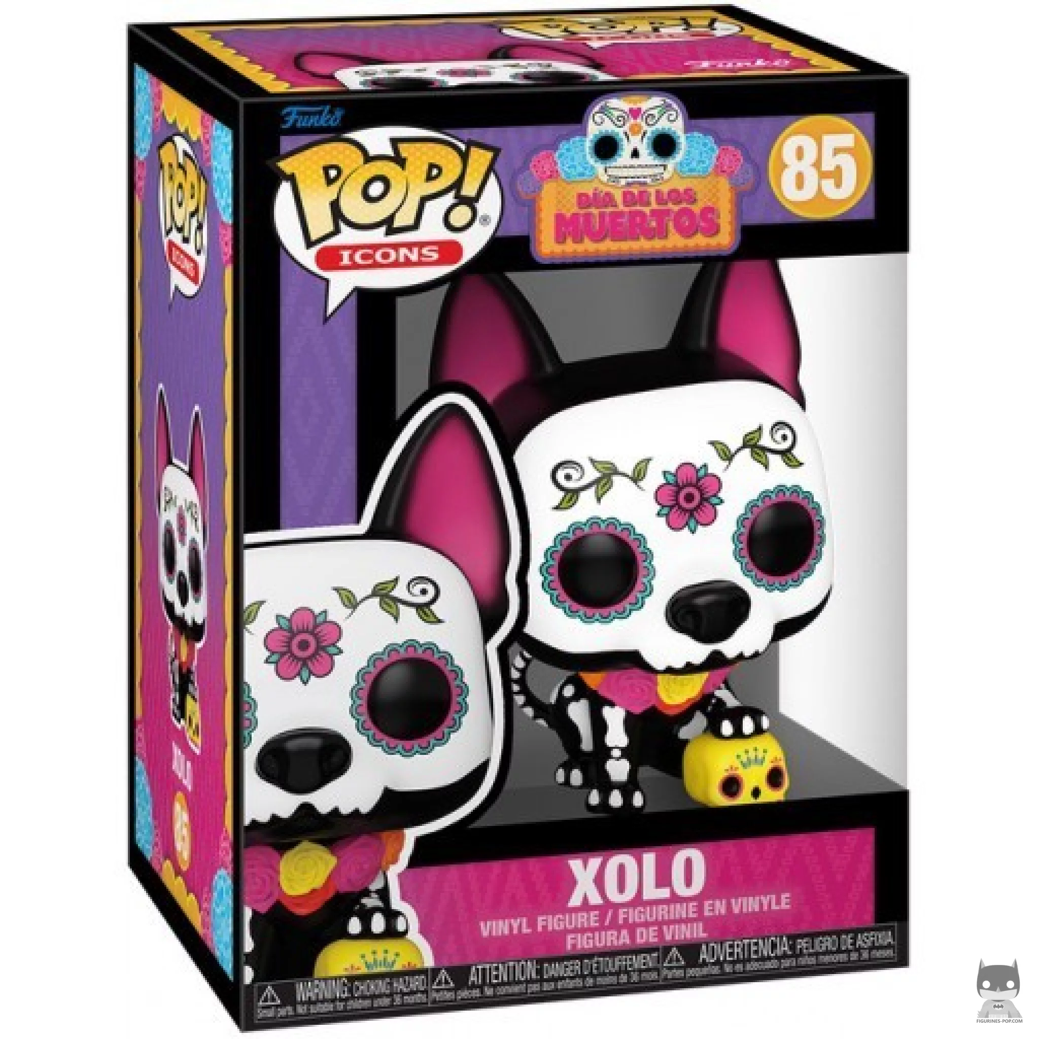 Xolo Funko Pop! figure in its box