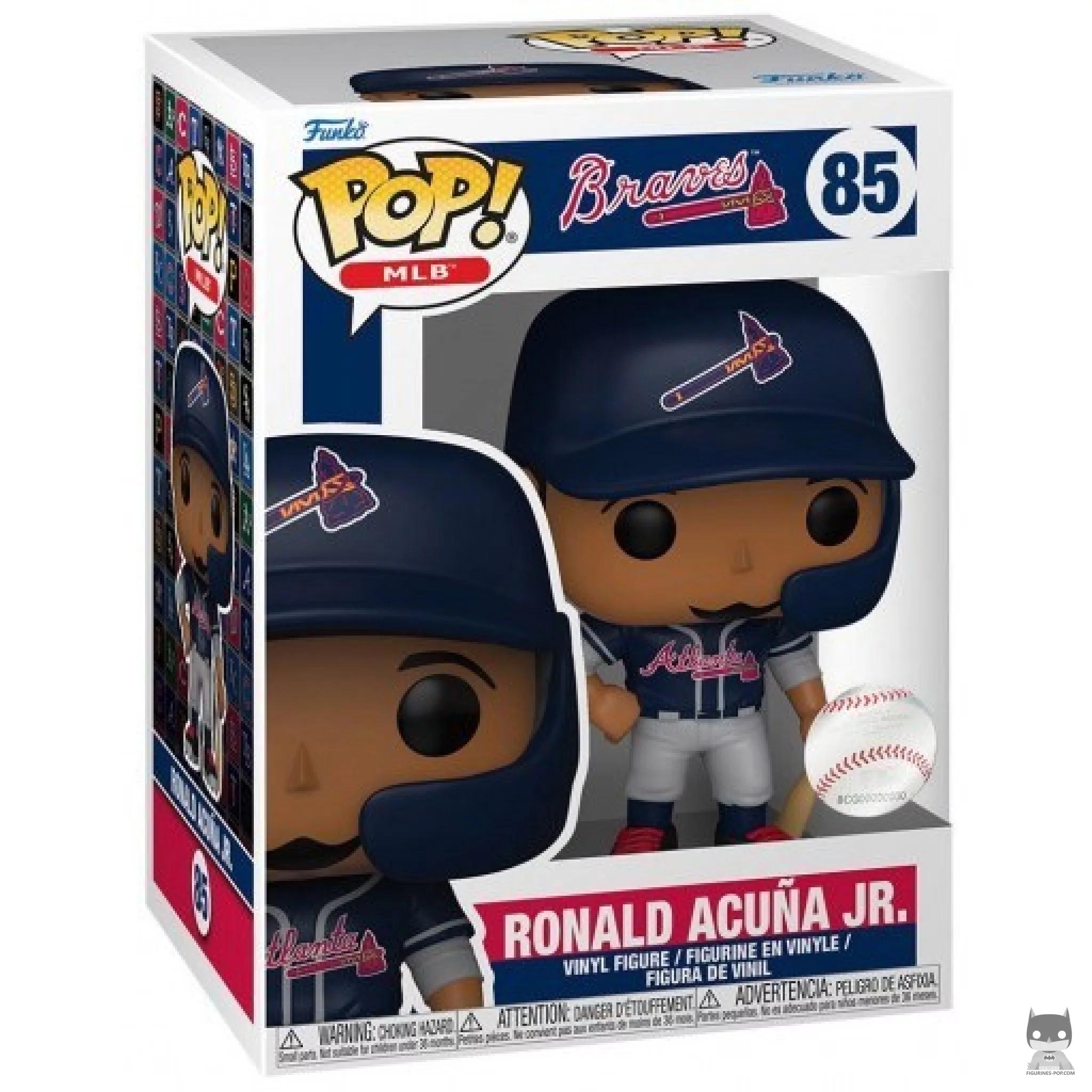 Ronald Acuna Jr. Funko Pop! figure in its box