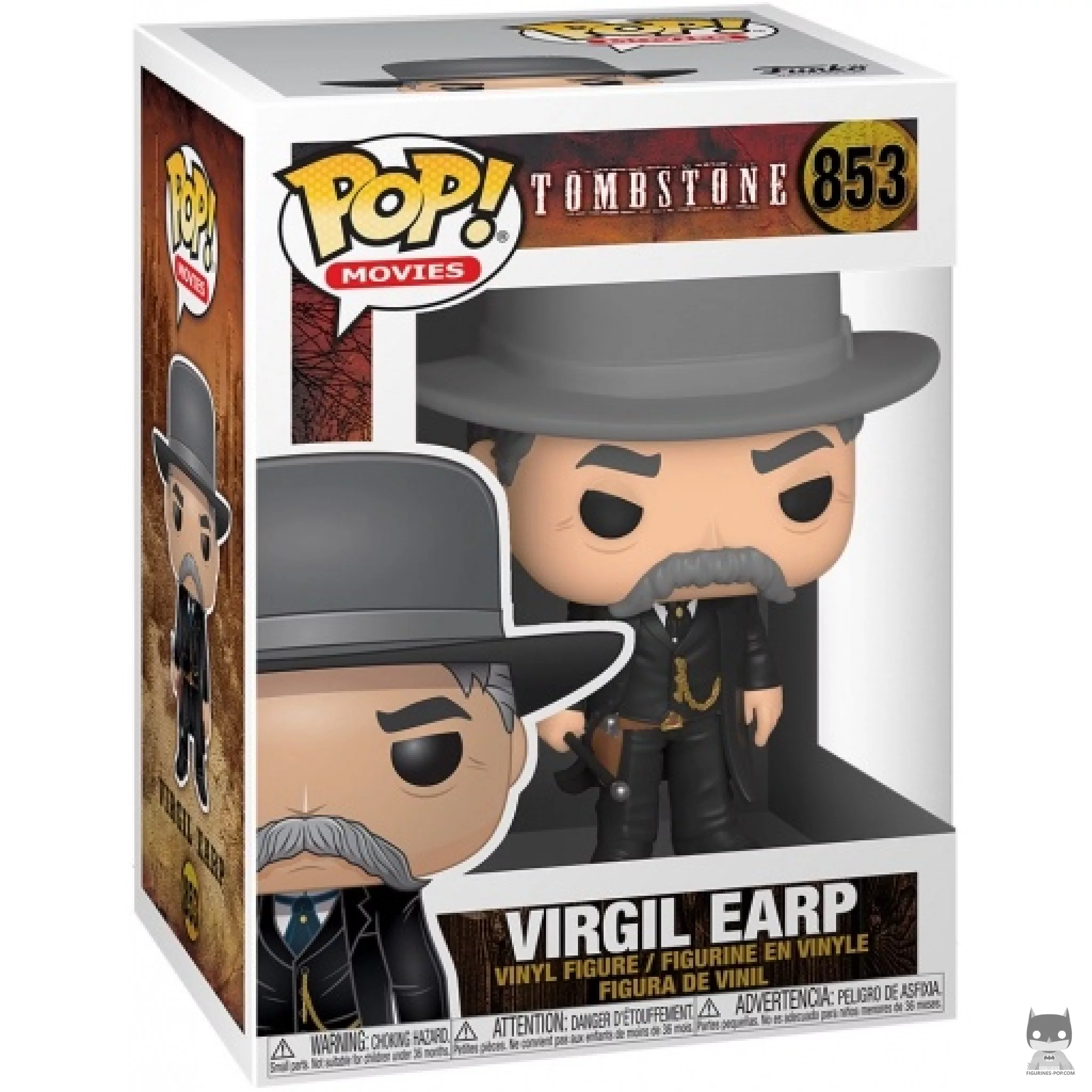 Virgil Earp Funko Pop! figure in its box