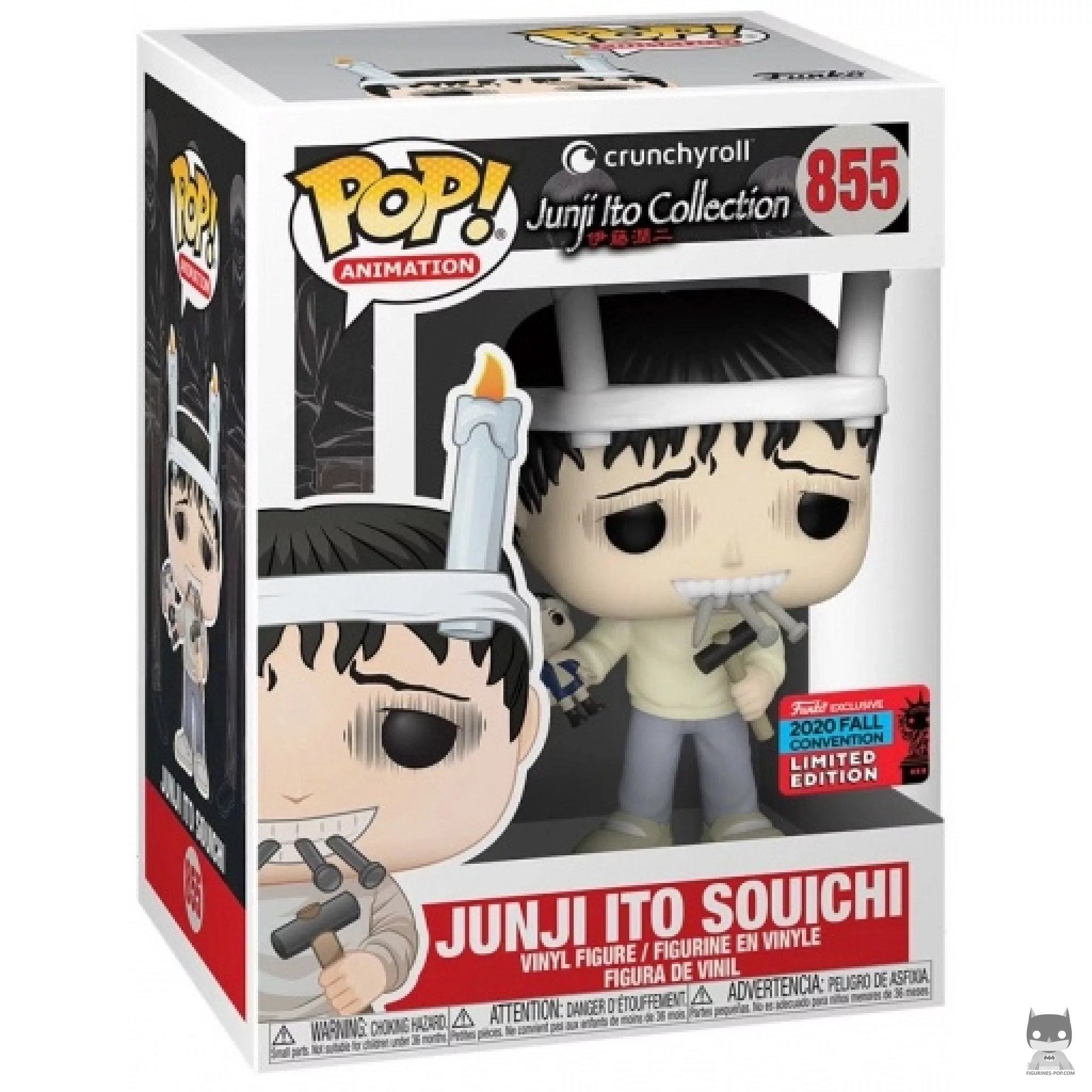 Junji Ito Souichi Funko Pop! figure in its box