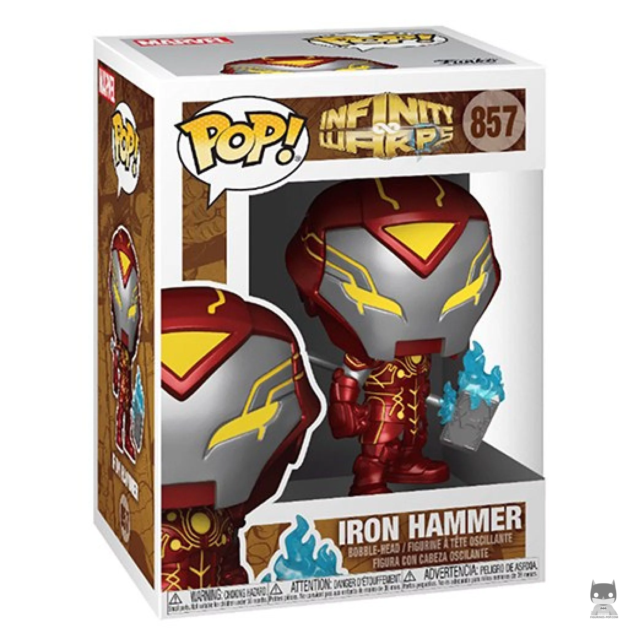 Iron Hammer Funko Pop! figure in its box