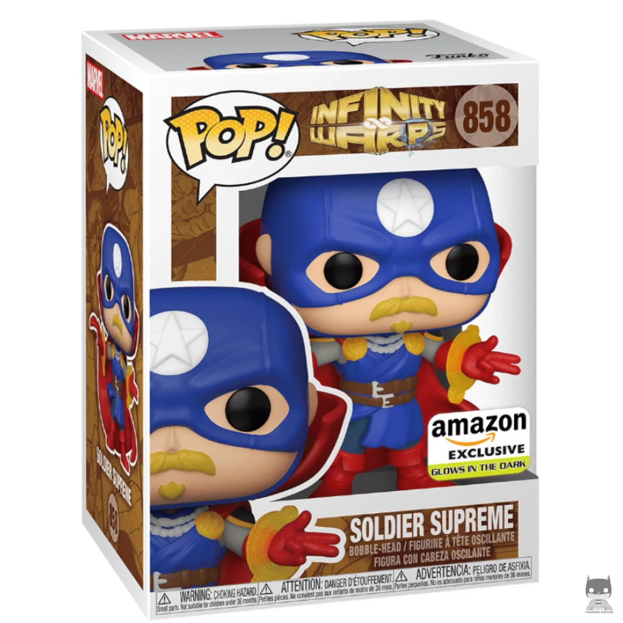Soldier Supreme Funko Pop! figure in its box