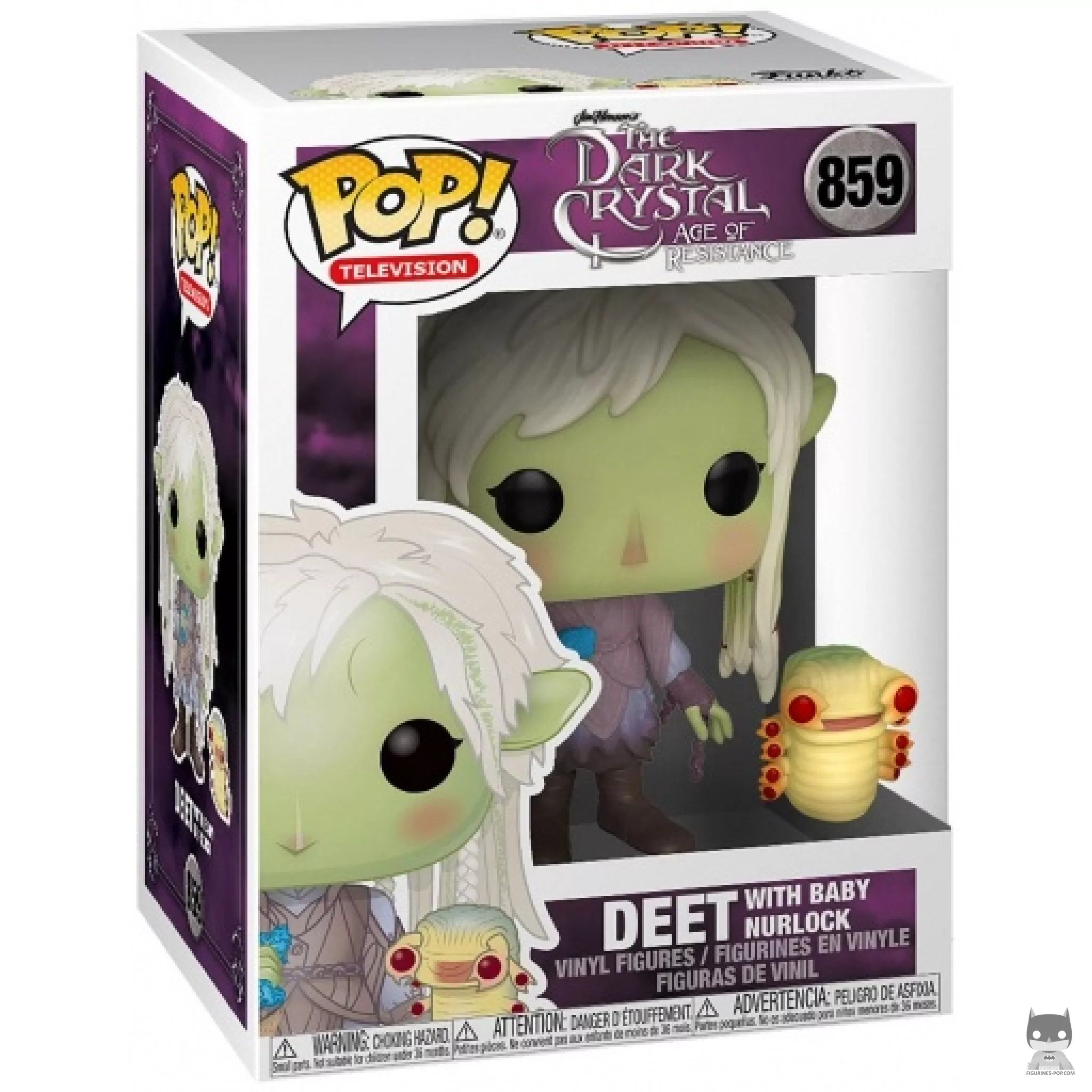 Deet with Baby Nurlock Funko Pop! figure in its box