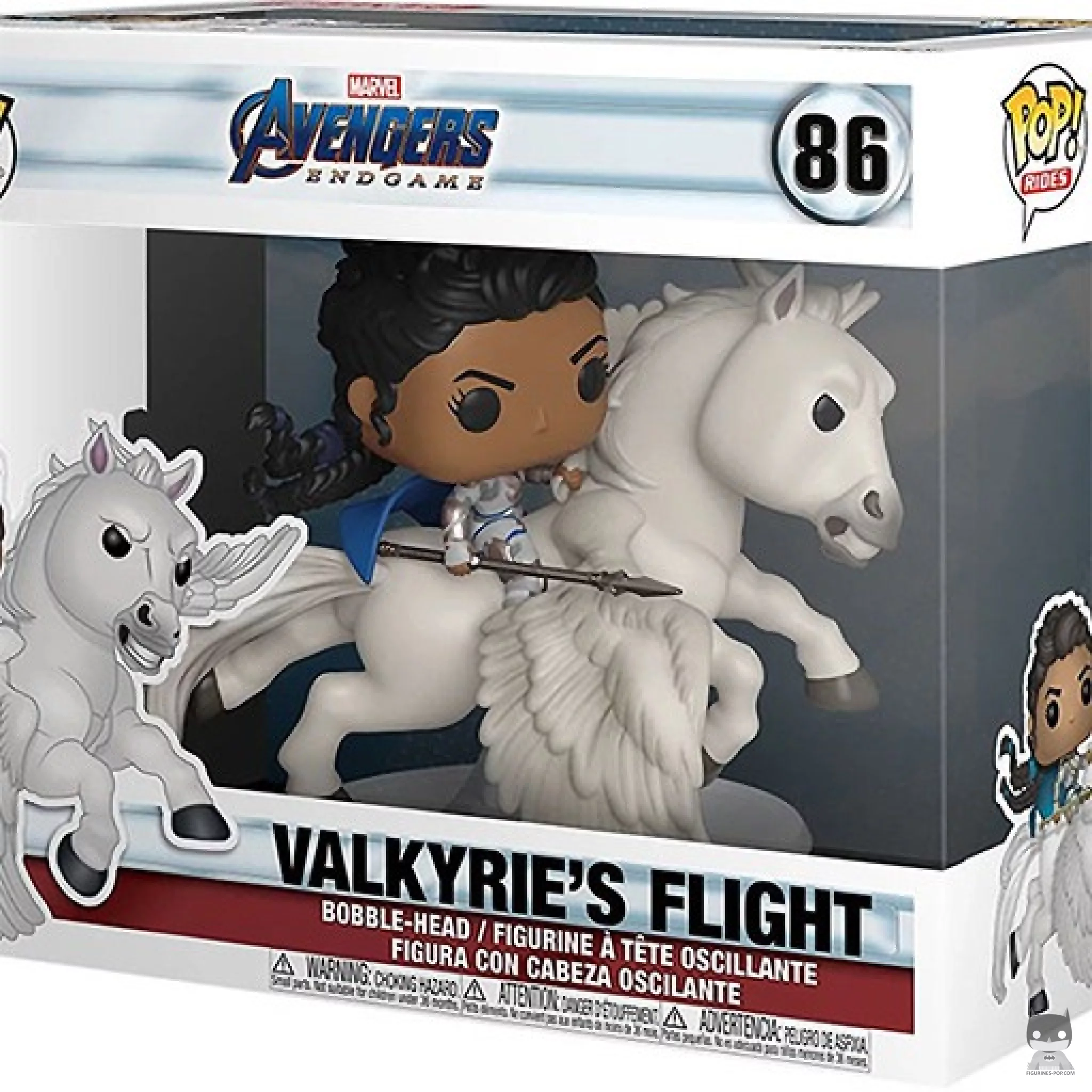 Valkyrie on Horse Funko Pop! figure in its box