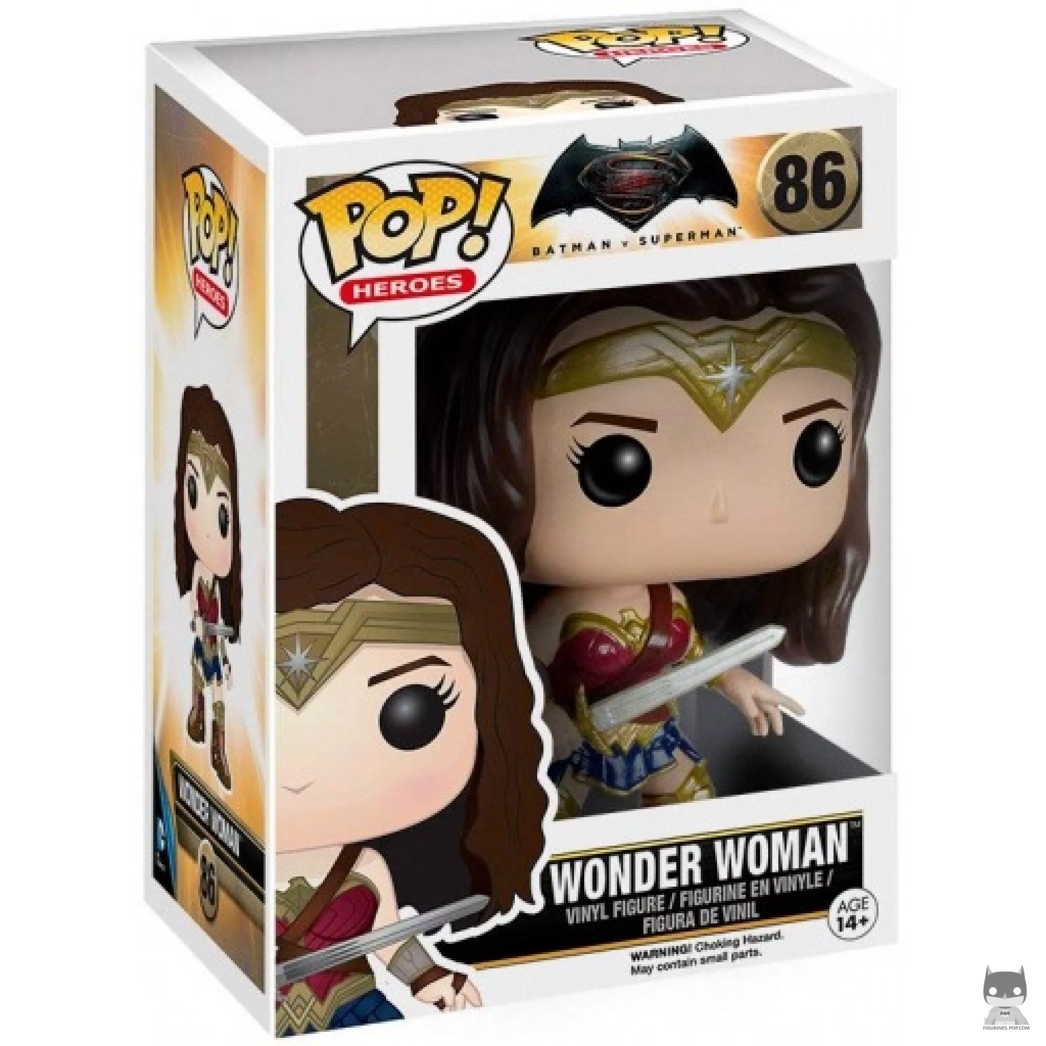 Wonder Woman Funko Pop! figure in its box