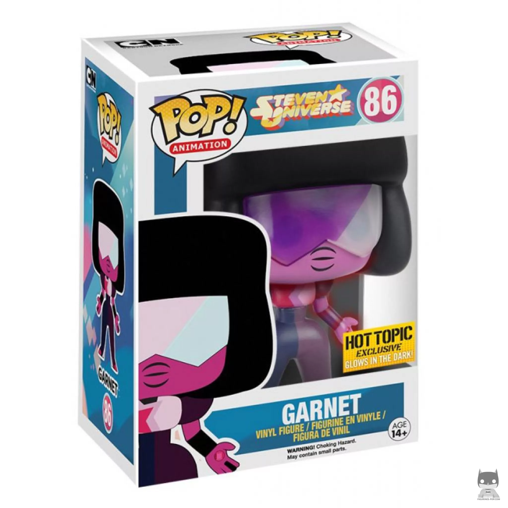 Garnet (Glow in the Dark) Funko Pop! figure in its box