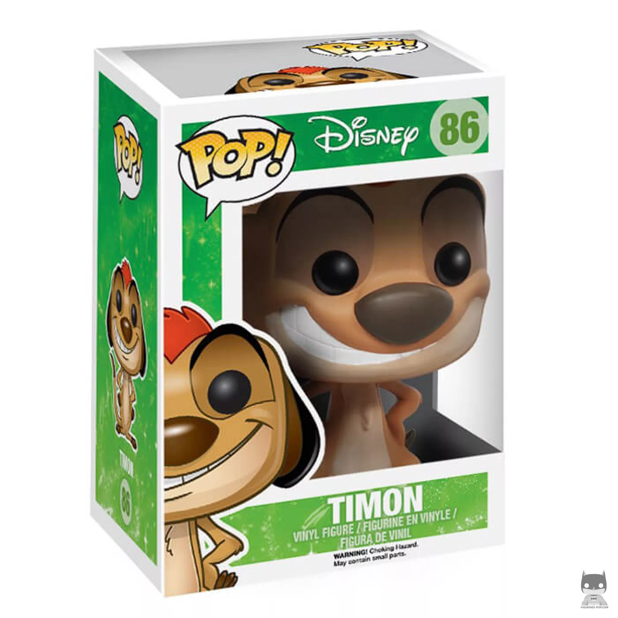 Timon Funko Pop! figure in its box