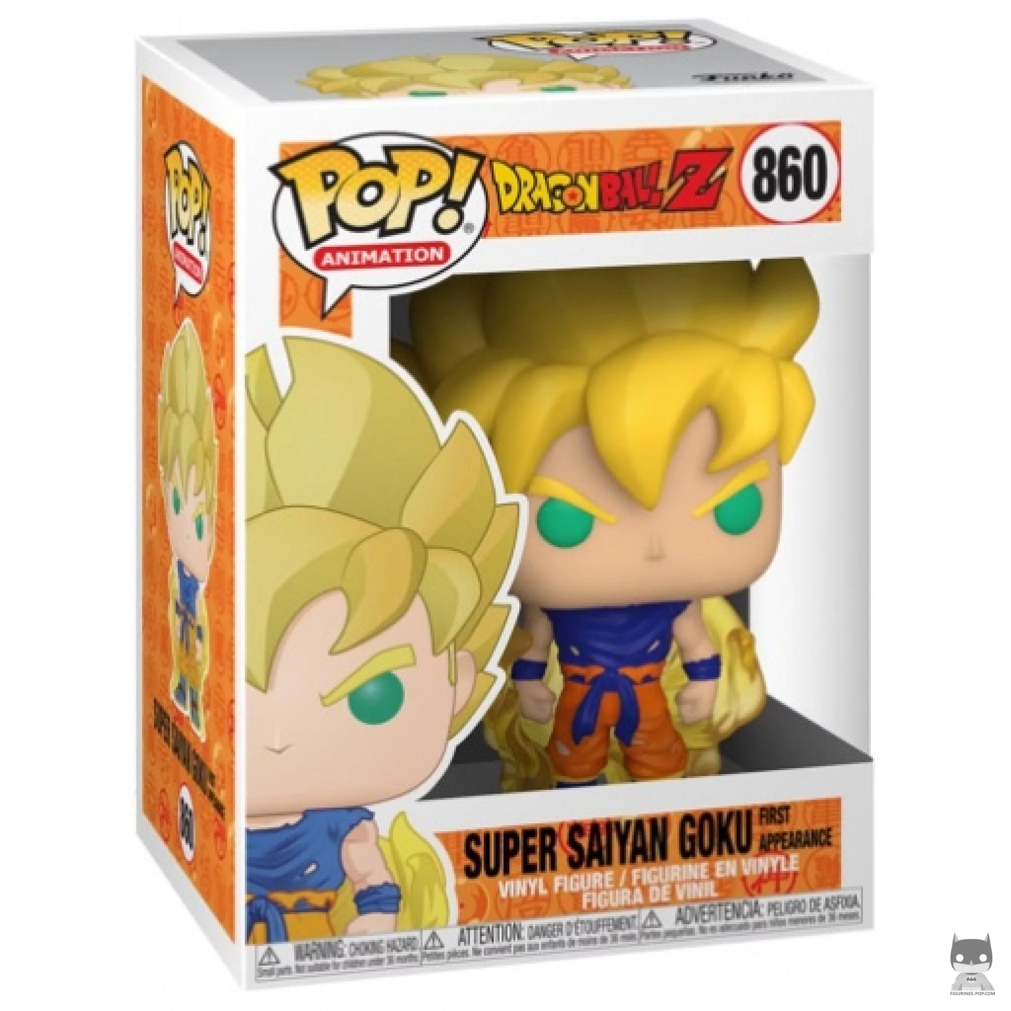 Super Saiyan Goku First Appearance Funko Pop! figure in its box