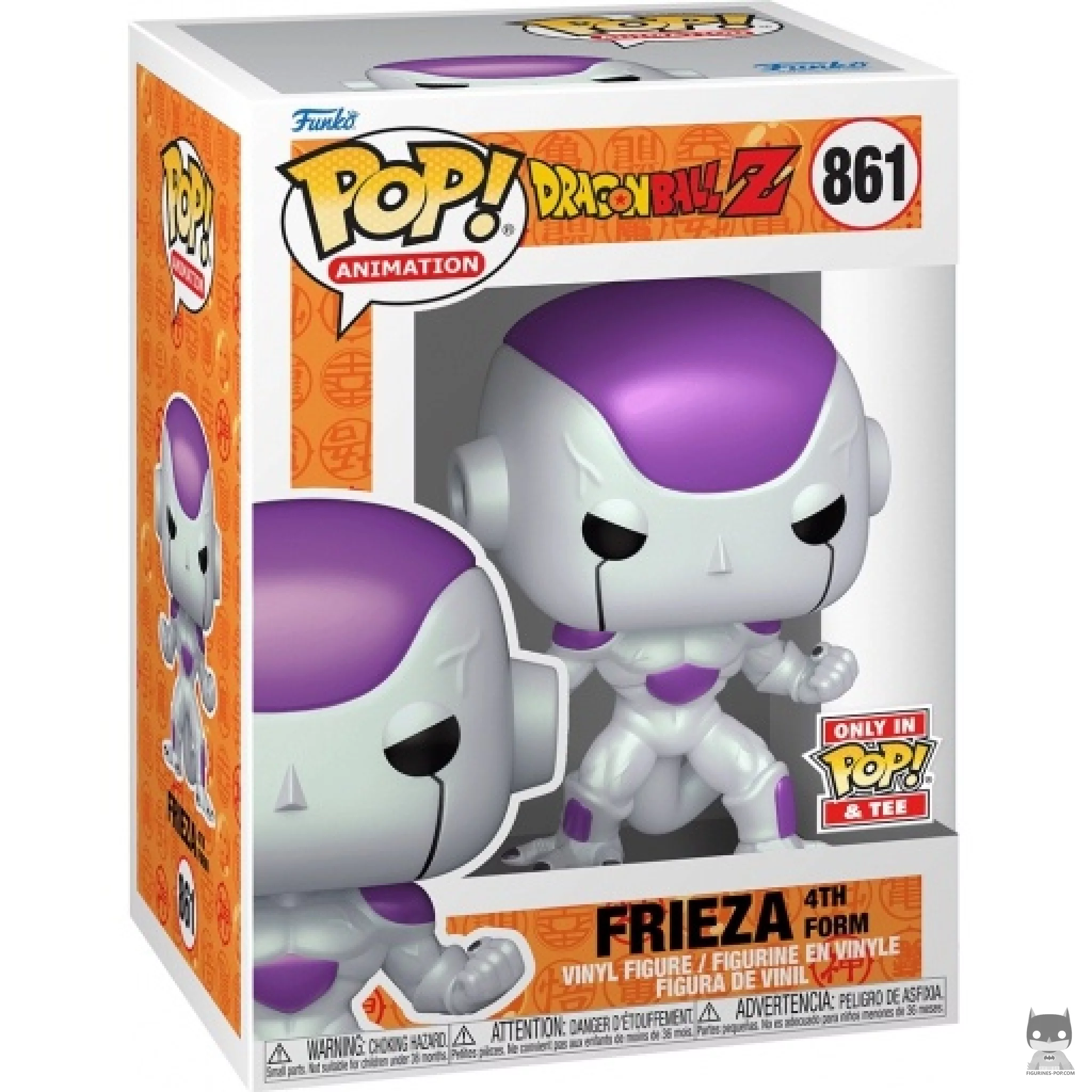 Frieza 4th Form Funko Pop! figure in its box