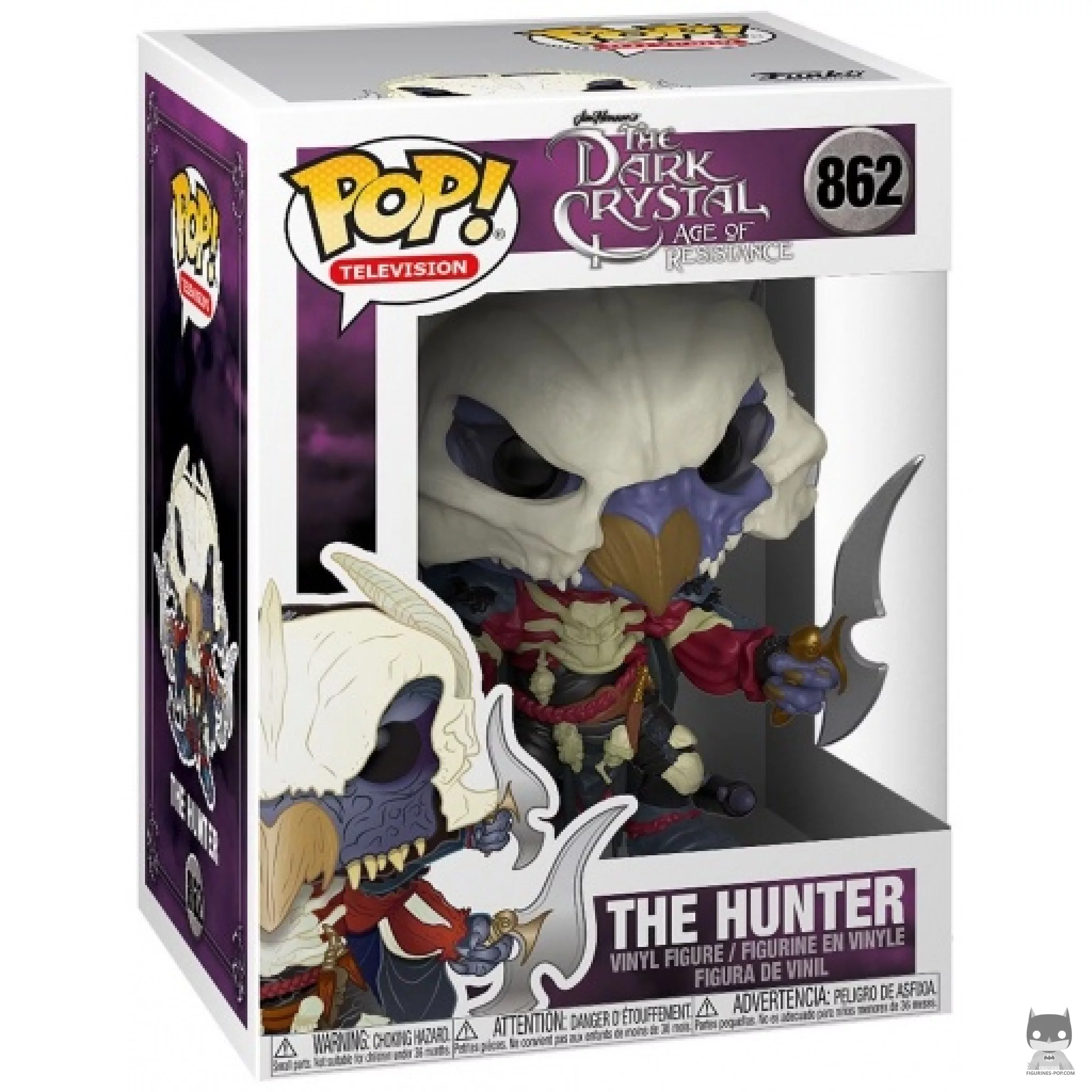 Hunter Skeksis Funko Pop! figure in its box
