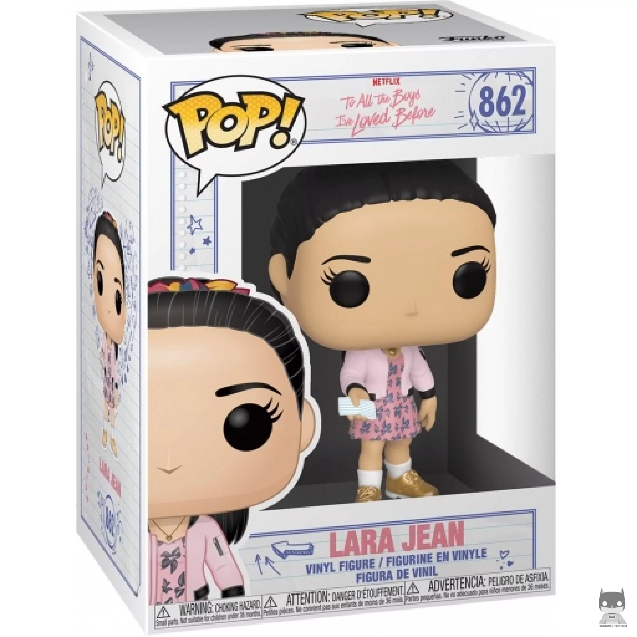 Lara Jean Funko Pop! figure in its box