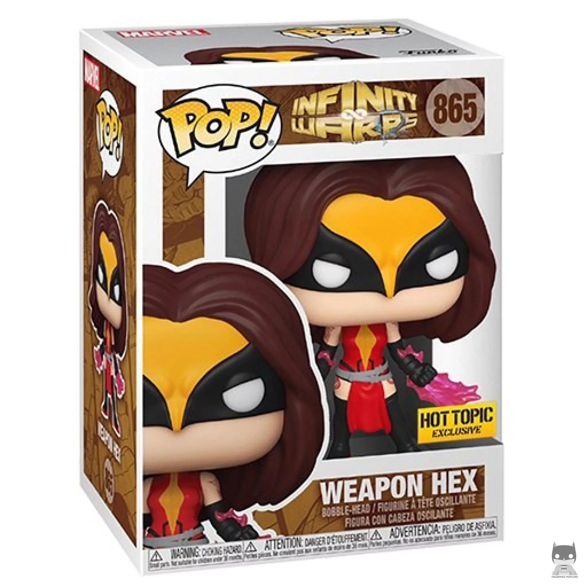 Weapon Hex Funko Pop! figure in its box