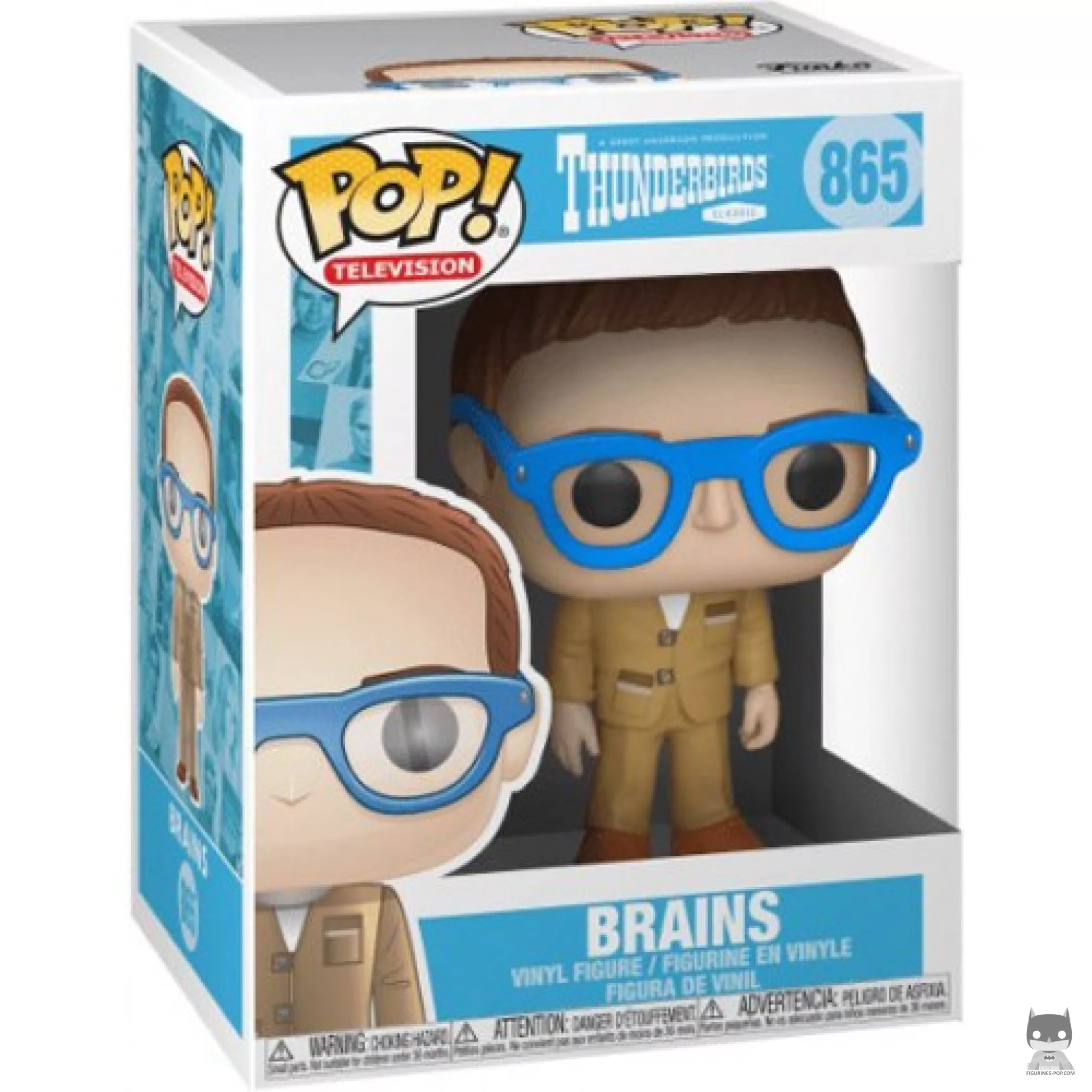 Brains Funko Pop! figure in its box