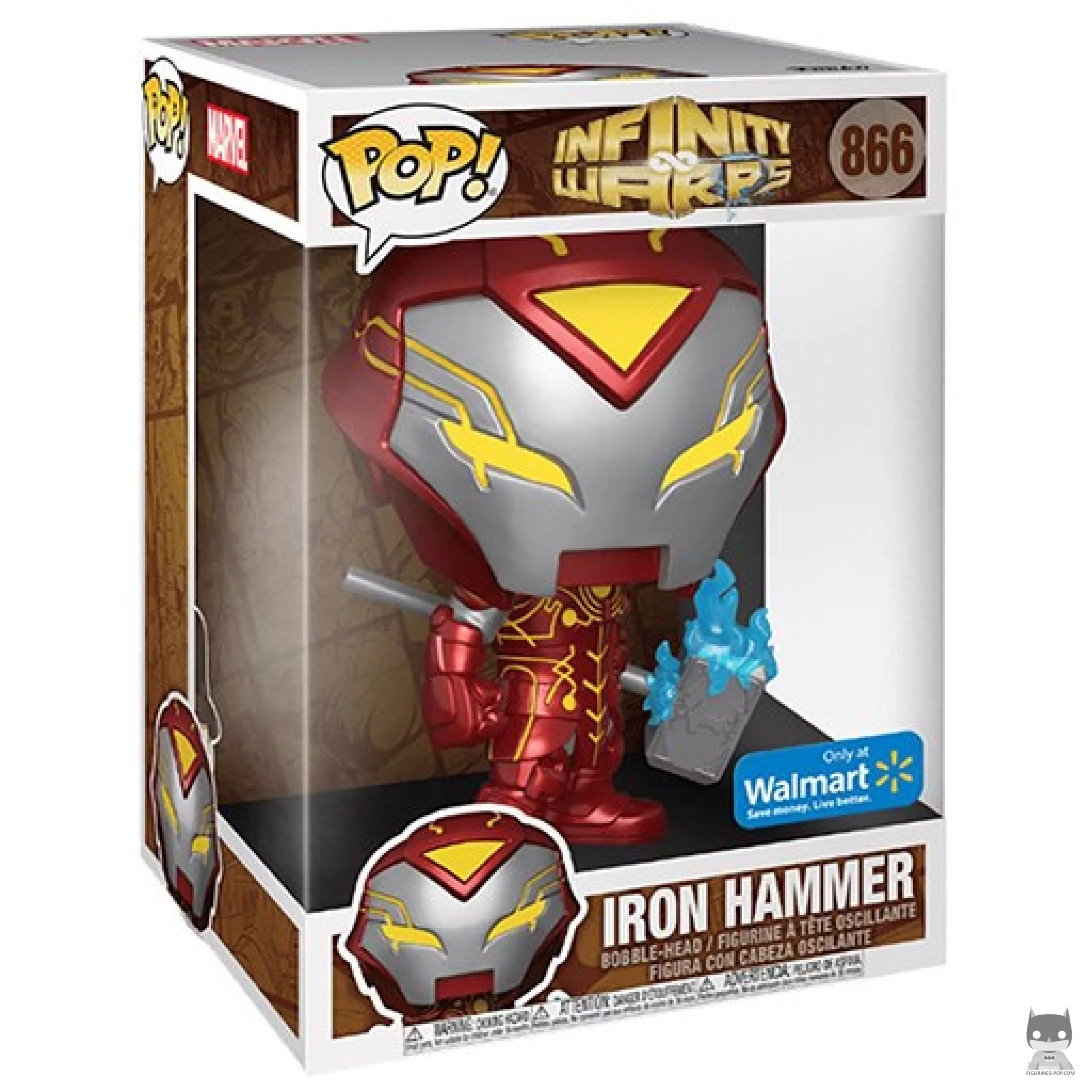 Iron Hammer (Supersized) Funko Pop! figure in its box