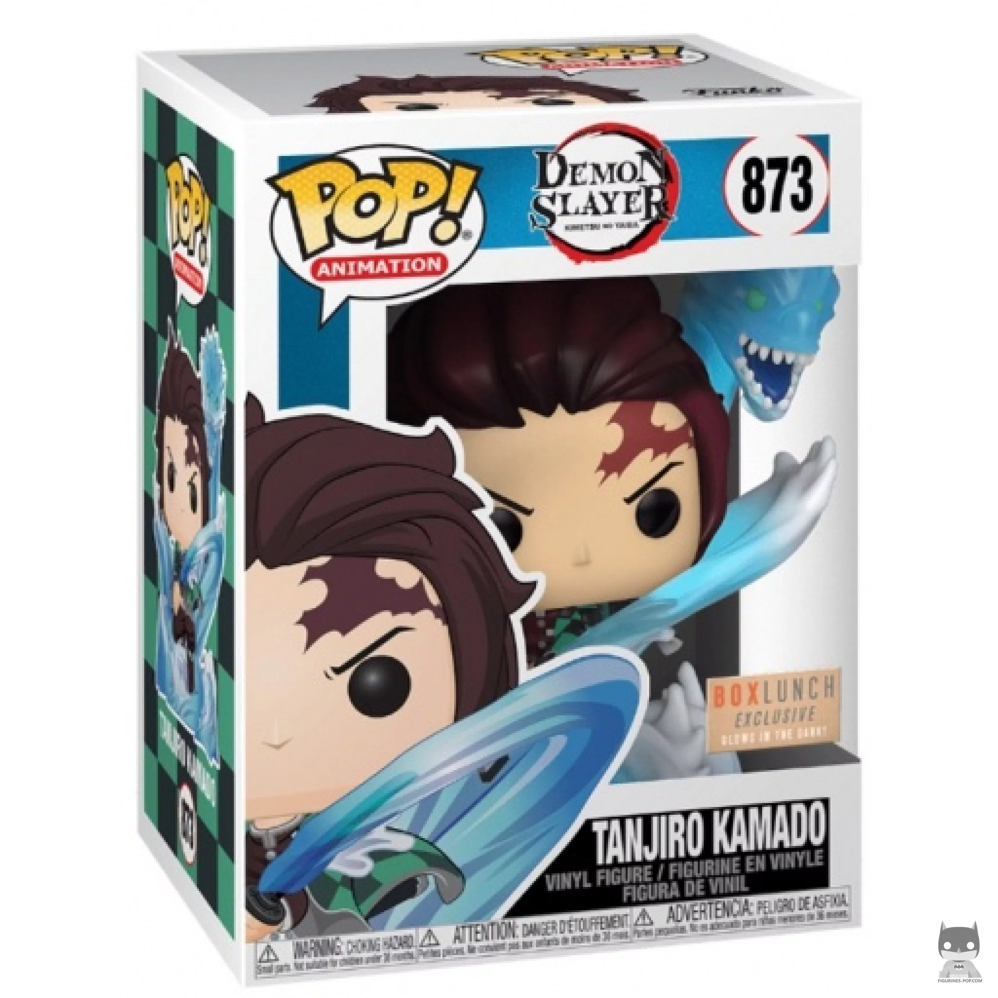Tanjiro Kamado Funko Pop! figure in its box