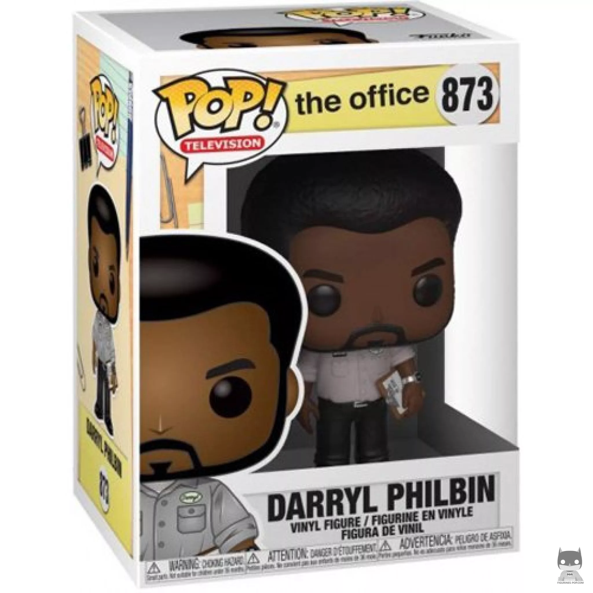 Darryl Philbin Funko Pop! figure in its box